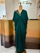 “AKSHITA” Indowestern Cowl Dress 👗 | KurtiSwag