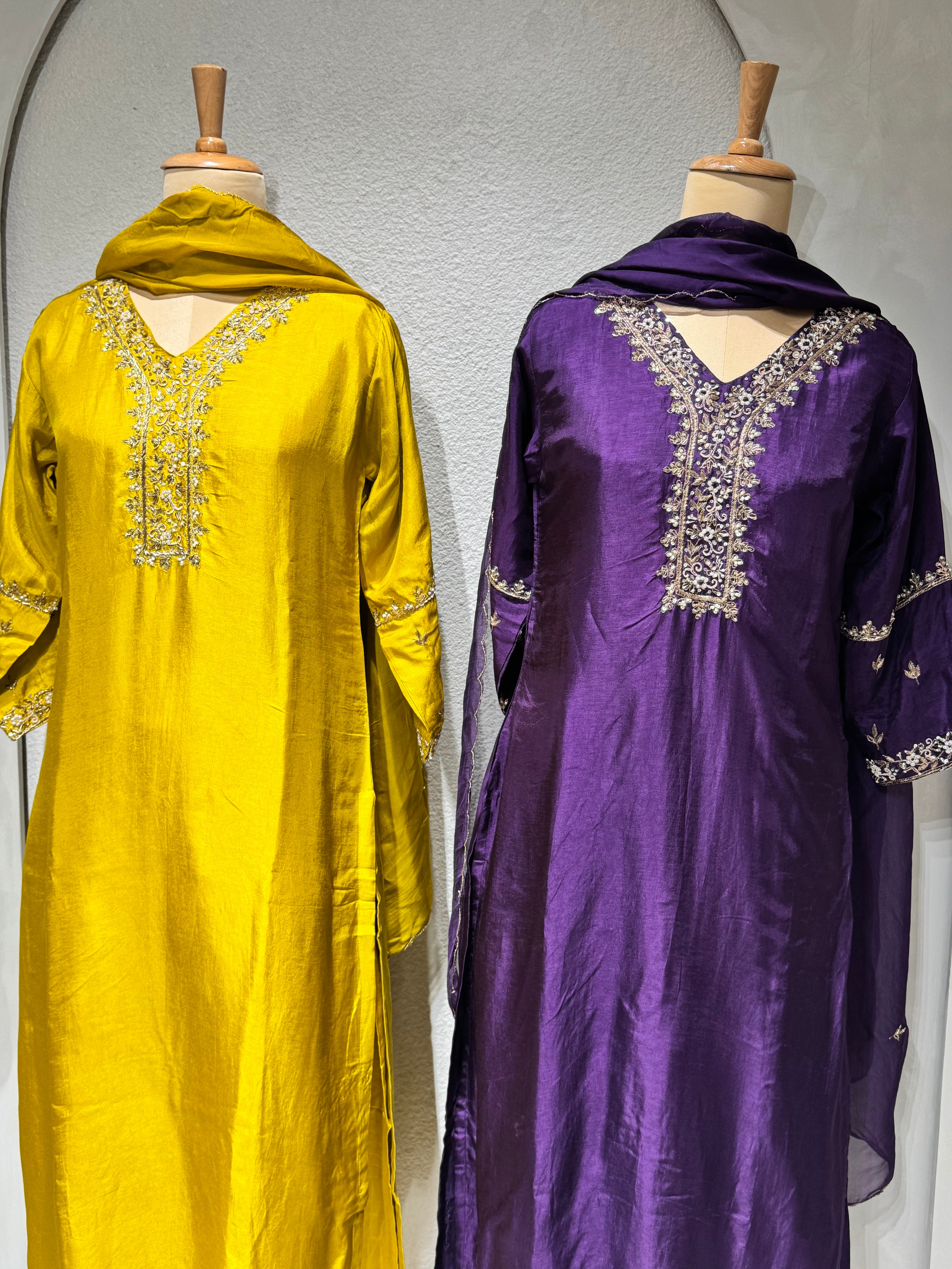 “REEMA” Dola Silk Festive Suit Set ✨💕 | KurtiSwag