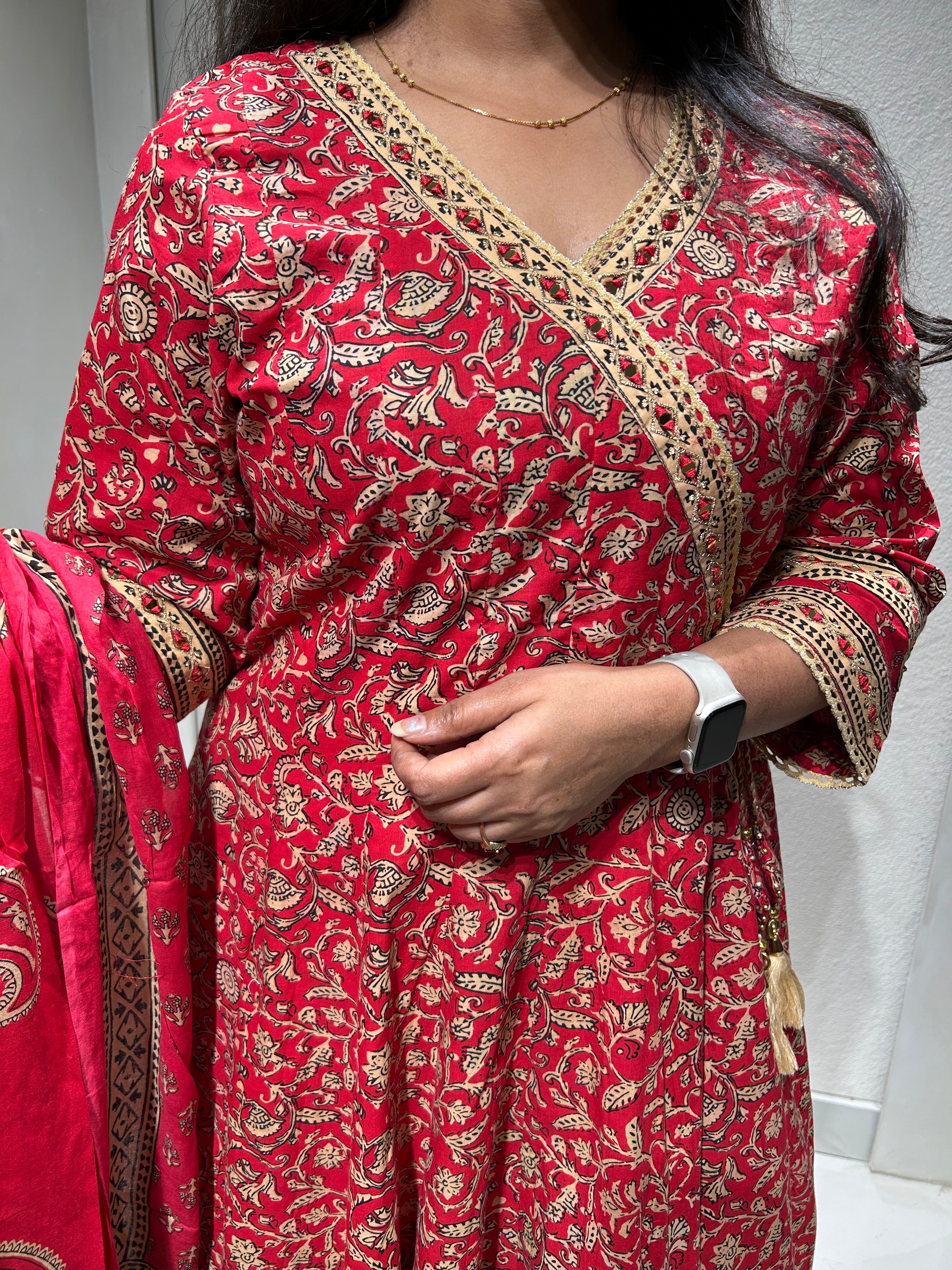“ROZA” Pure Cotton Anarkali Everyday Wear ✨💕 | KurtiSwag