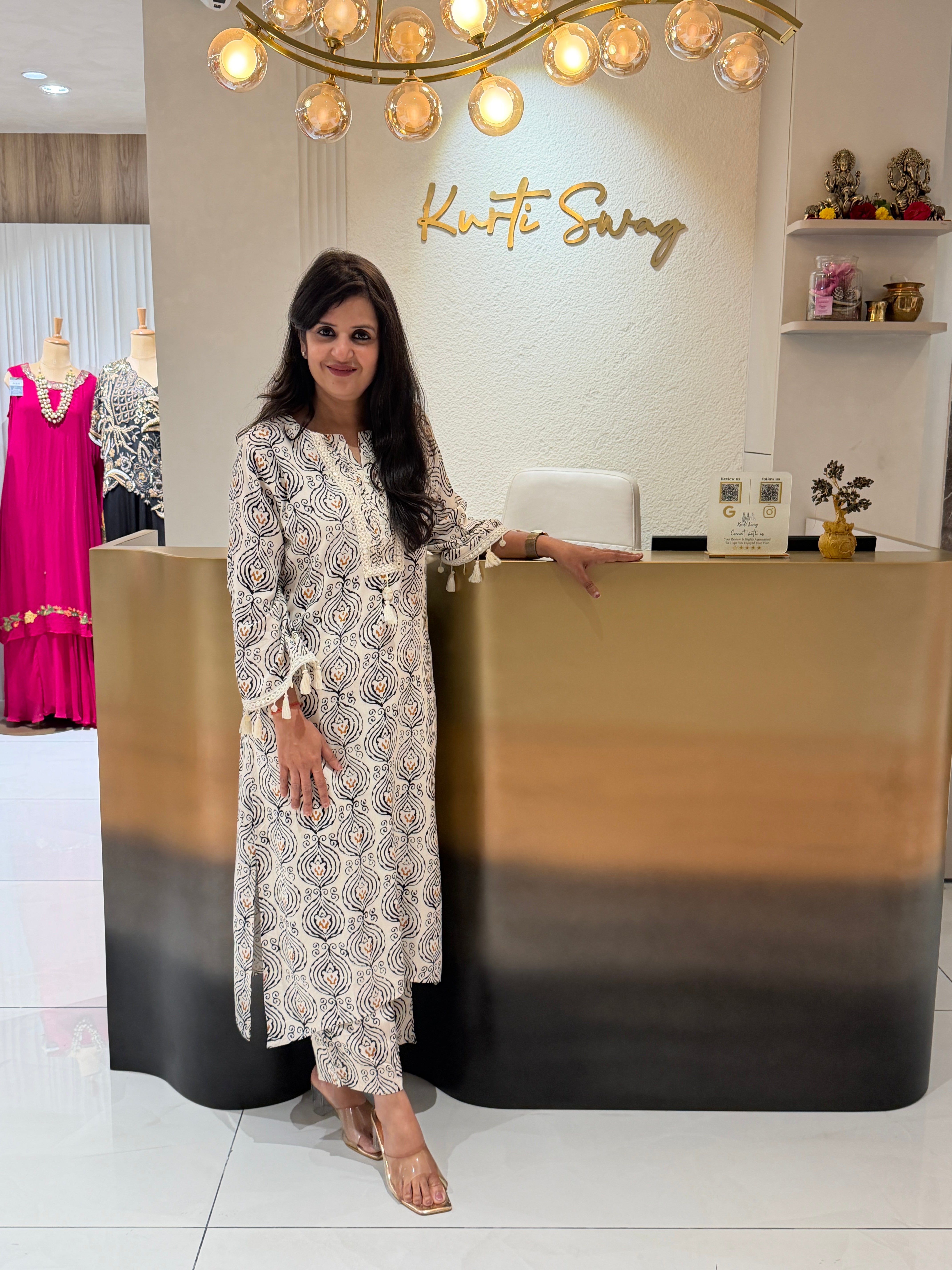 “DIANA” Premium Rayon Kurta Pant Set ✨ | KurtiSwag