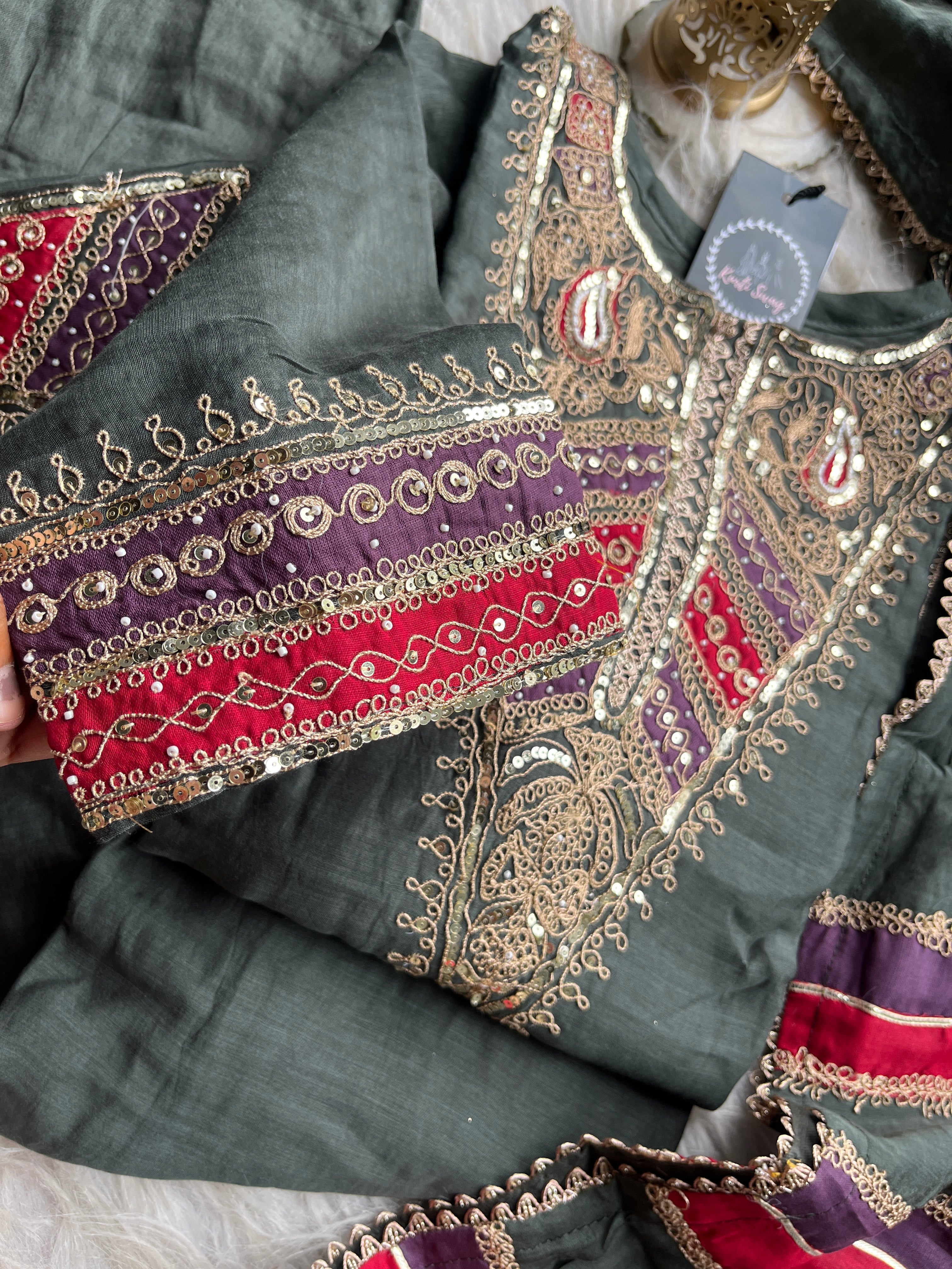 “SULEKHA” Premium Mul Chanderi Festive Wear Suit Set ✨💕 | KurtiSwag