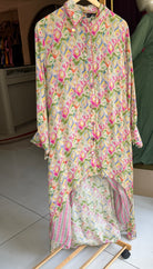 “Tannu” muslin silk coord set | KurtiSwag