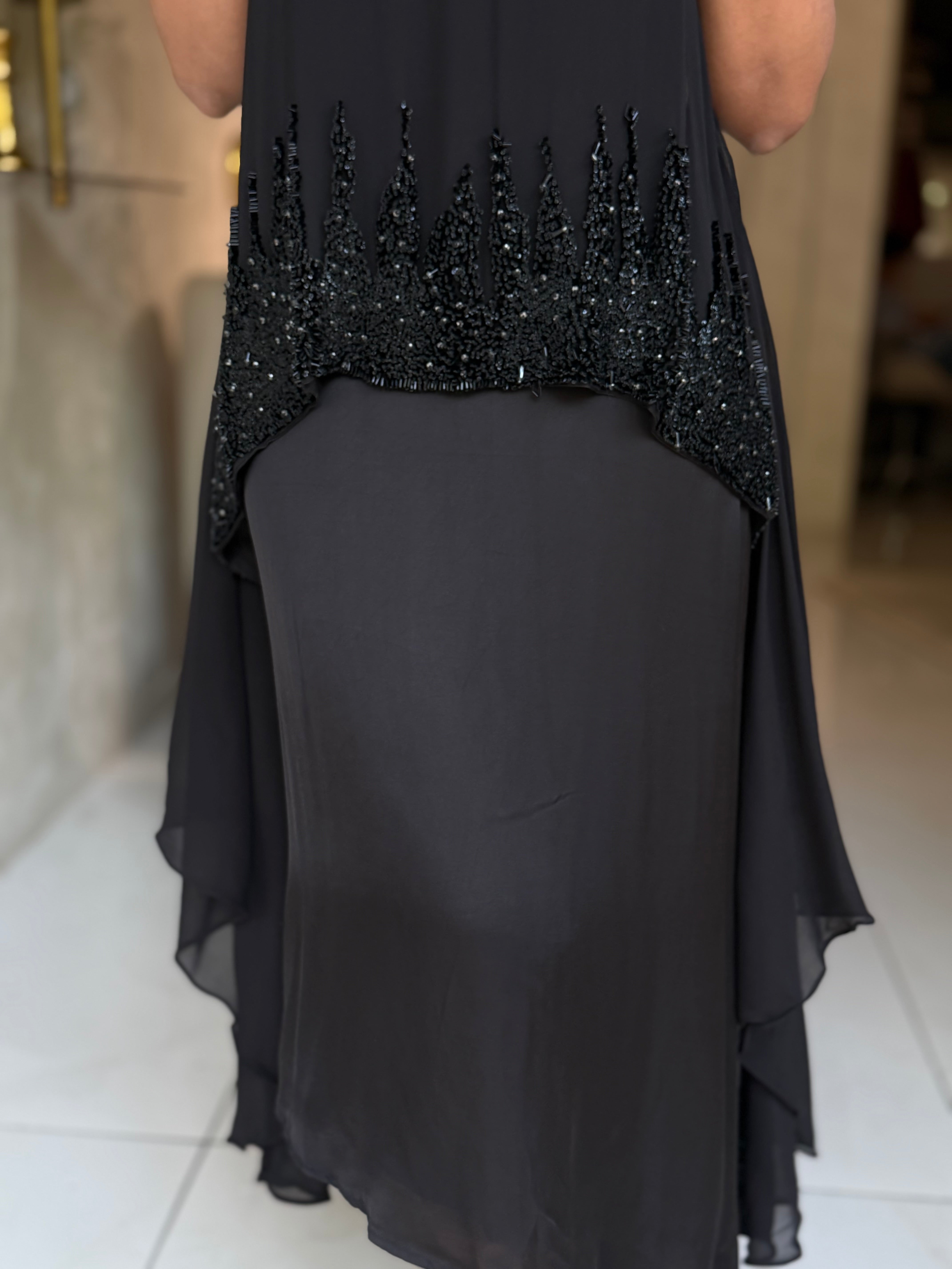 “COCKTAIL GLAM” Black Indowestern Outfit ✨🧿 | KurtiSwag
