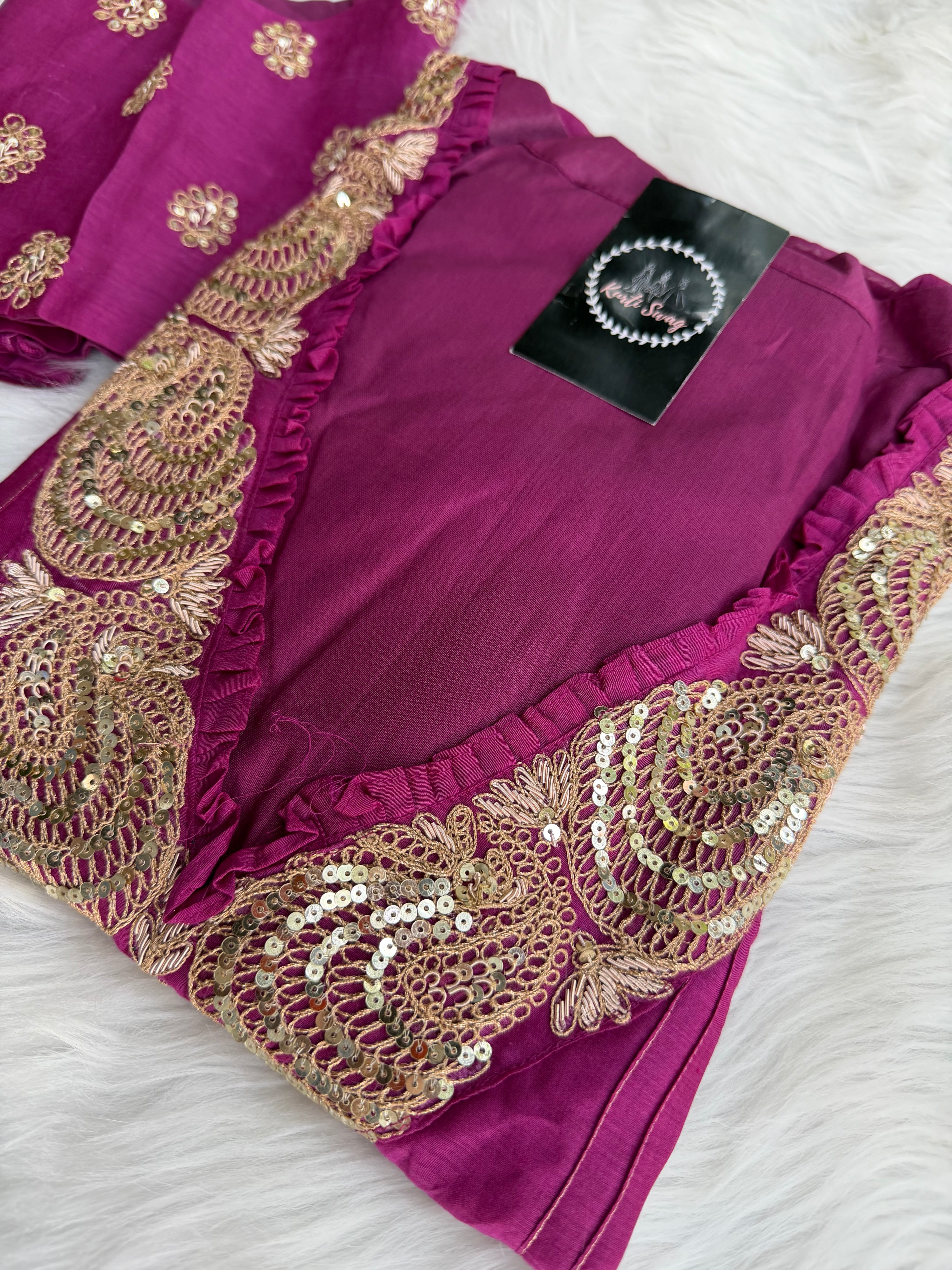 “TULSI” Designer Kurta Pant Set In Mul Chanderi ✨♥️ | KurtiSwag
