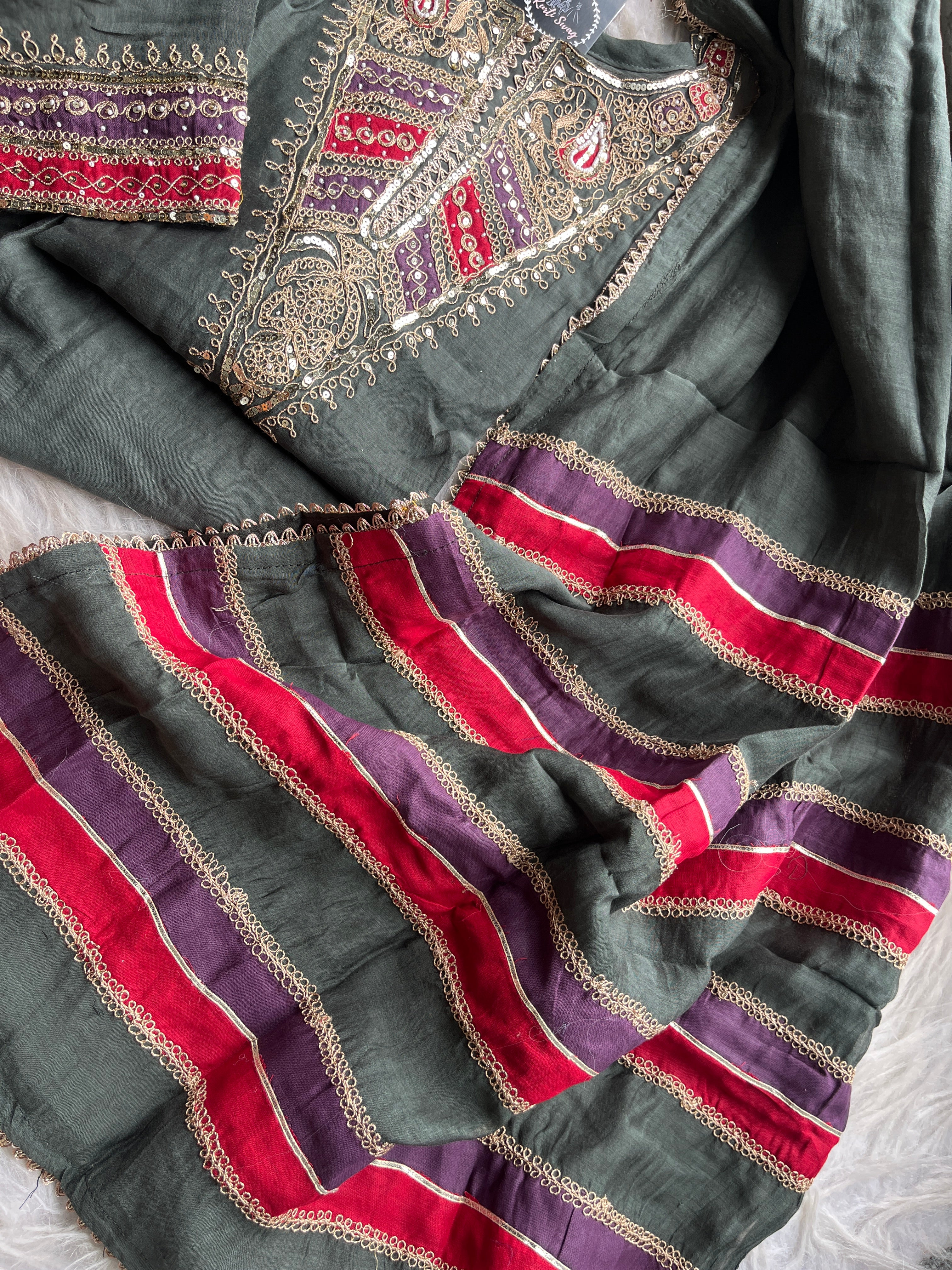 “SULEKHA” Premium Mul Chanderi Festive Wear Suit Set ✨💕 | KurtiSwag