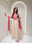 “ZAARA” Premium Tissue Anarkali Suit Set ✨💕 | KurtiSwag