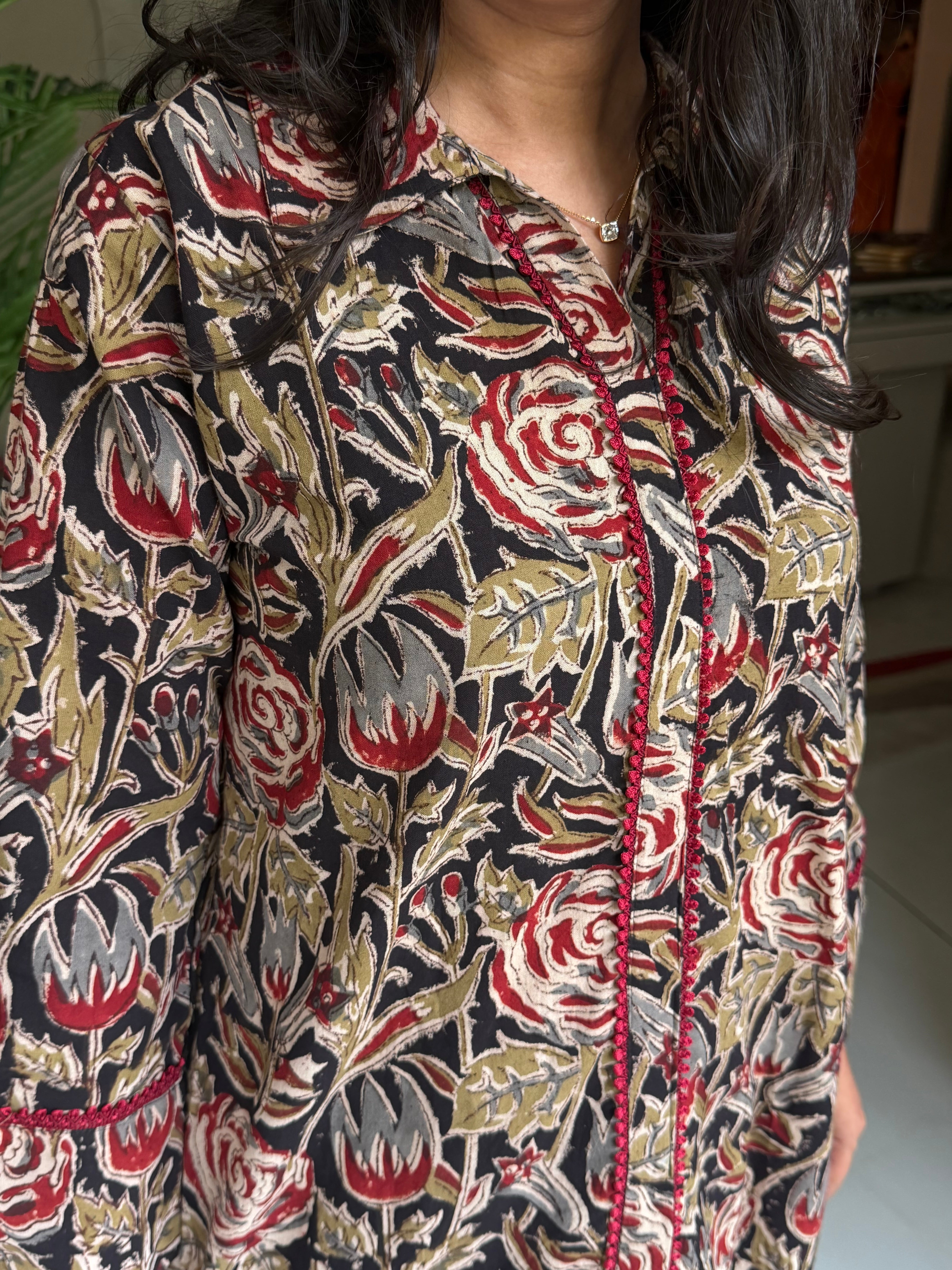 “KALAMKARI” Pure Cotton Shirts✨💕 | KurtiSwag
