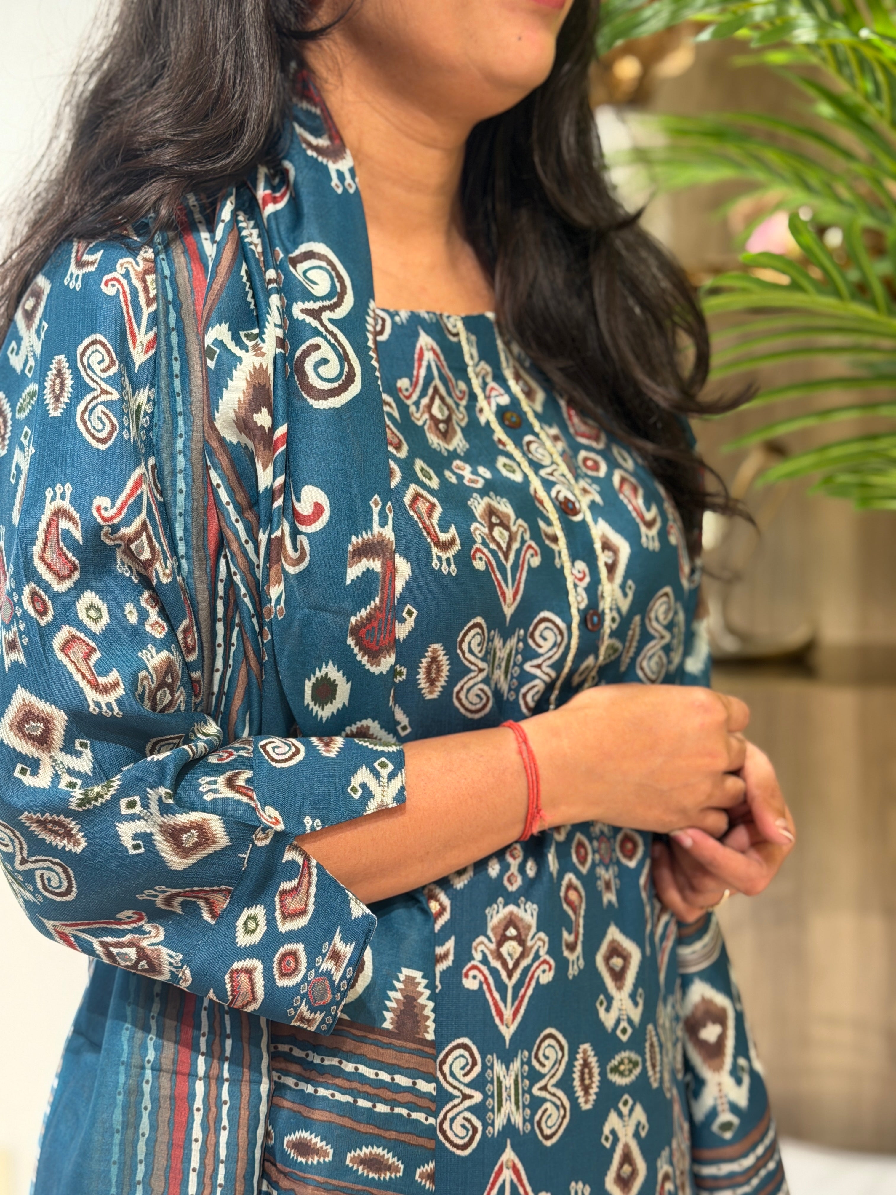 “OFFICE WEAR” Printed Muslin Suit Sets - PART 2 | KurtiSwag