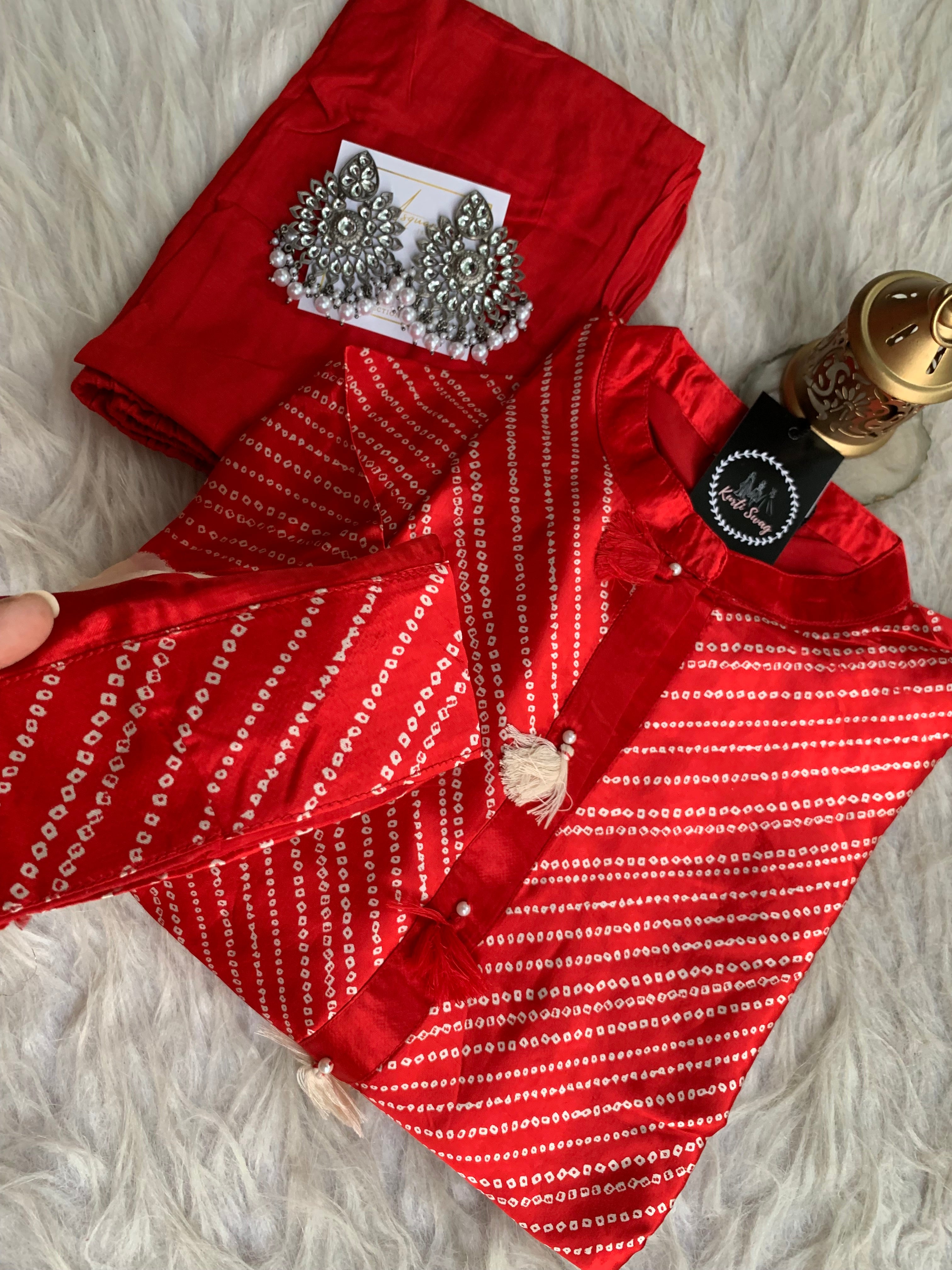 “SHILPA” Gajji Silk Coord Set ✨❤️ | KurtiSwag