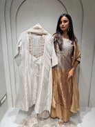 “BARKHA” Pure Tissue Silk Set ✨ | KurtiSwag
