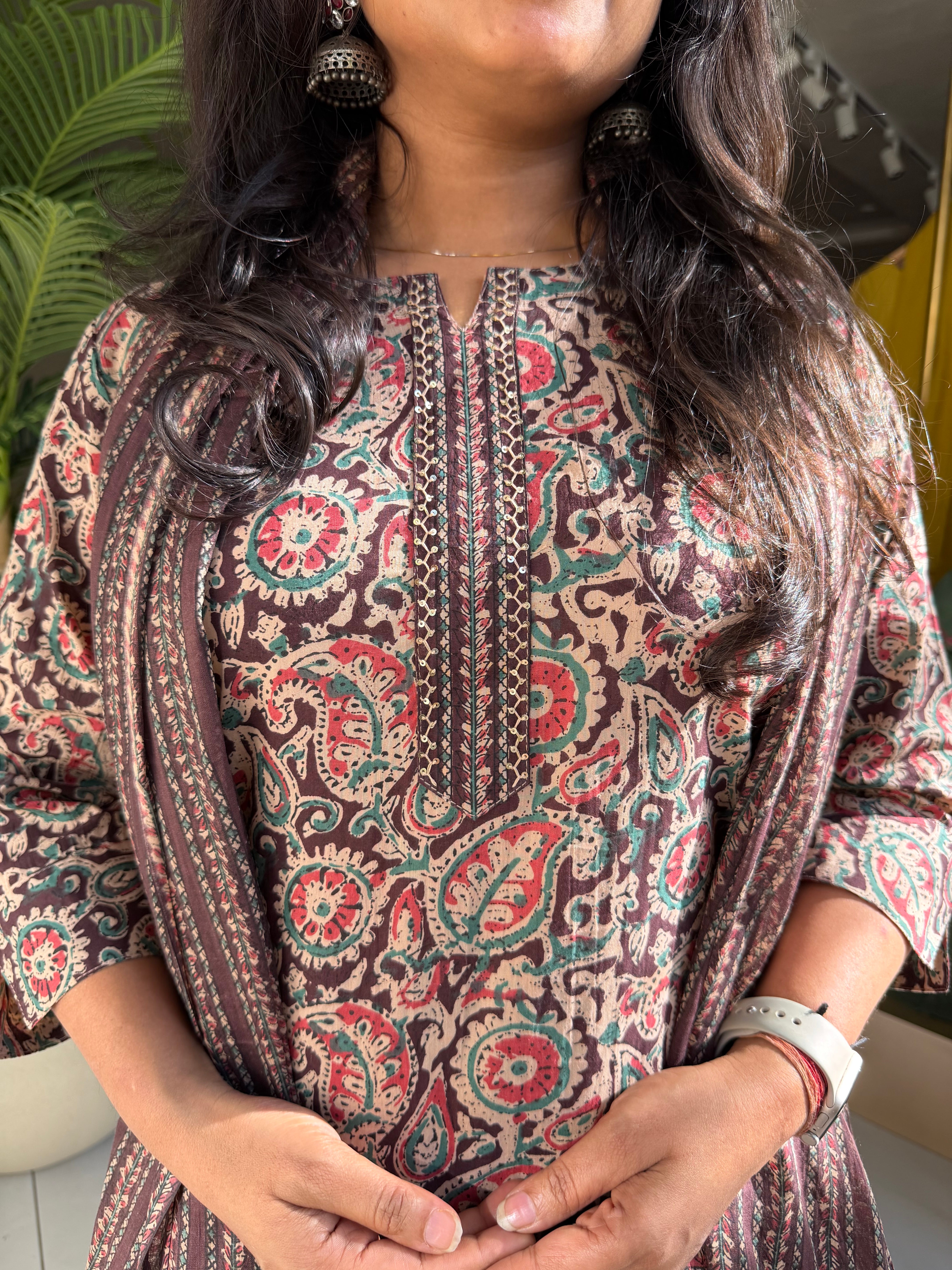 “KALAMKARI” Premium Cotton Everyday Suits ✨♥️ | KurtiSwag