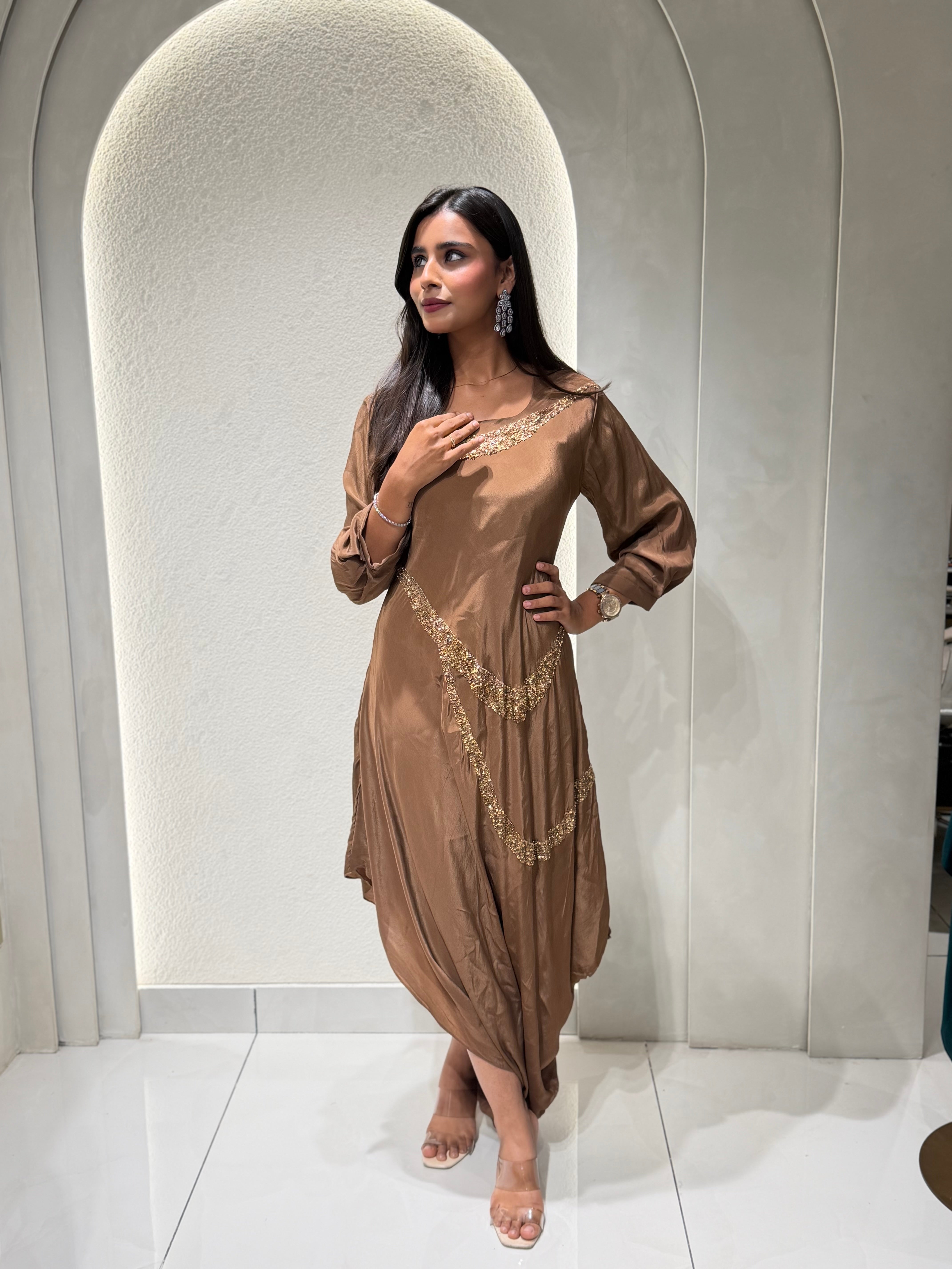 “AURA” Indowestern Party Dress ✨💕 | KurtiSwag