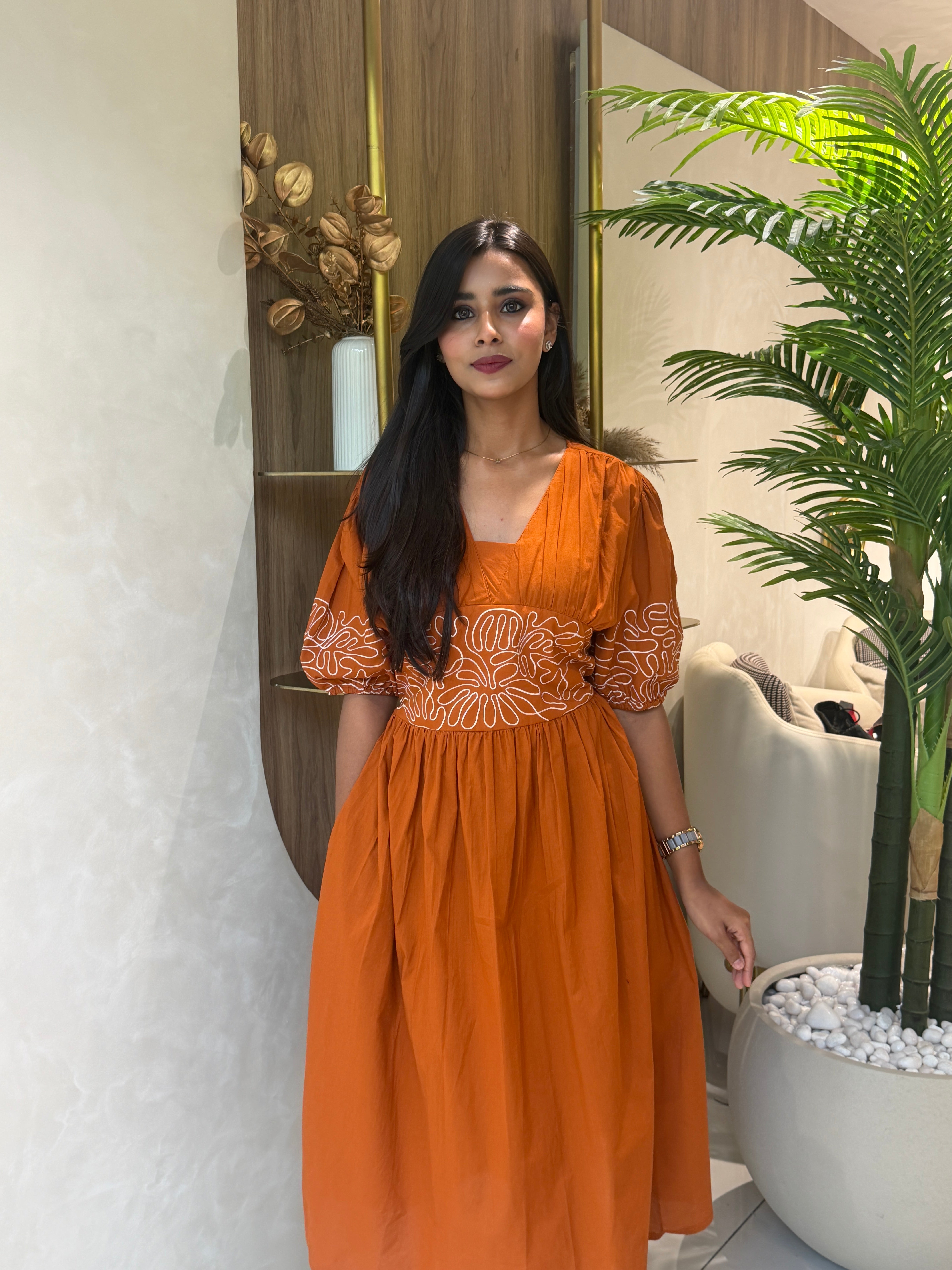 “MAAYA” Premium Cotton Tunics Dress | KurtiSwag
