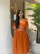 “MAAYA” Premium Cotton Tunics Dress | KurtiSwag