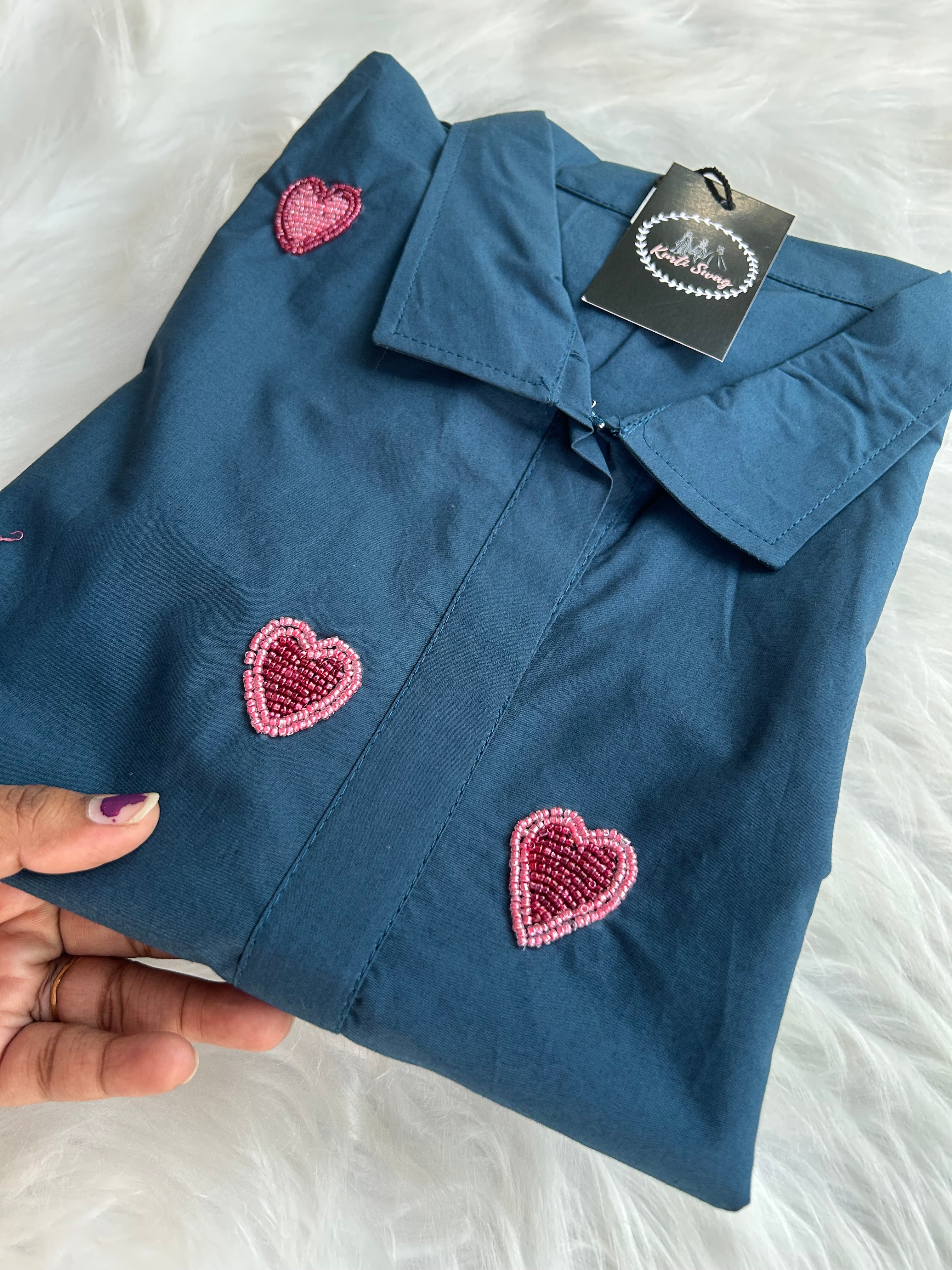 “ROSE ACCENT DRESS” In Premium Malai Cotton ✨💕 | KurtiSwag