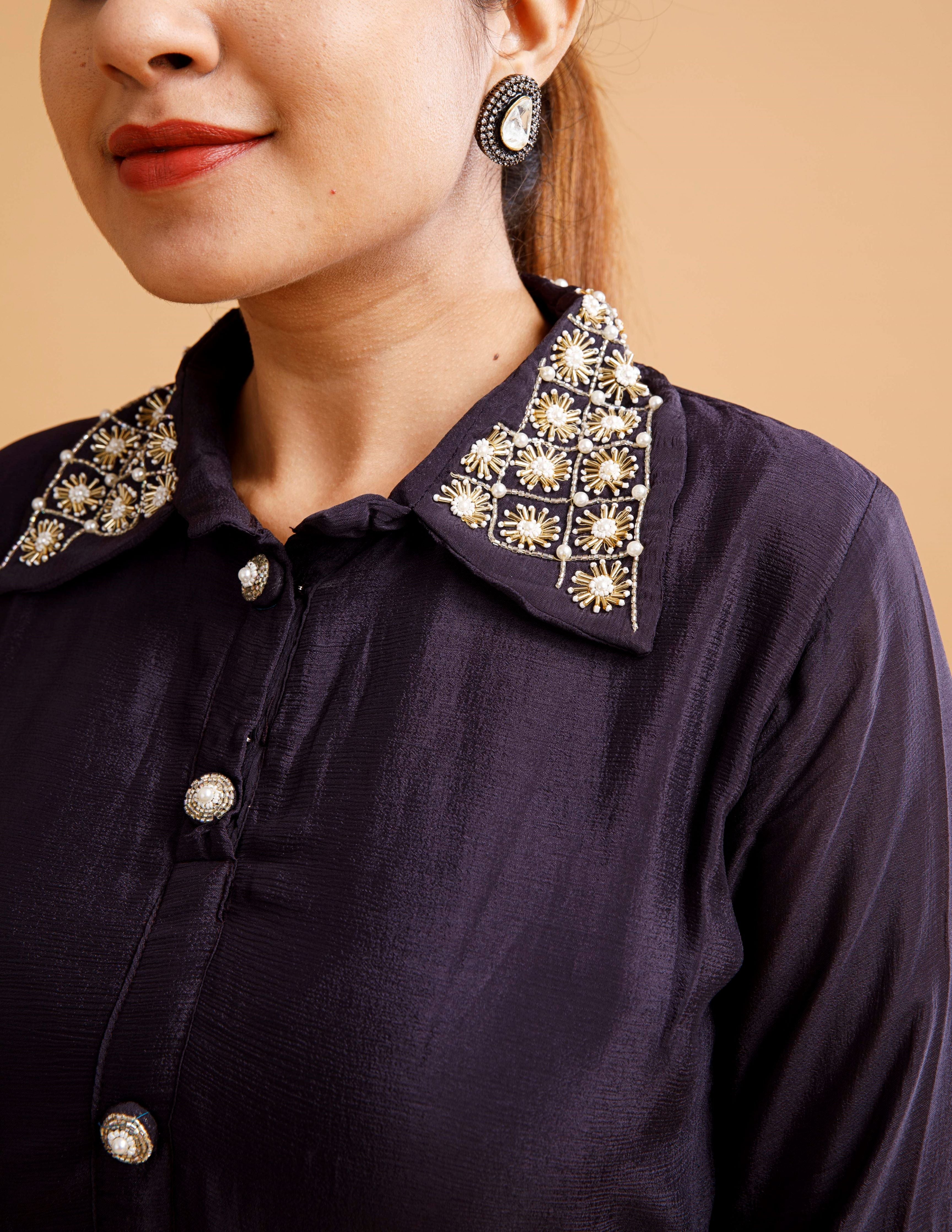 “DEEPIKA" Chinnon cord sets | KurtiSwag