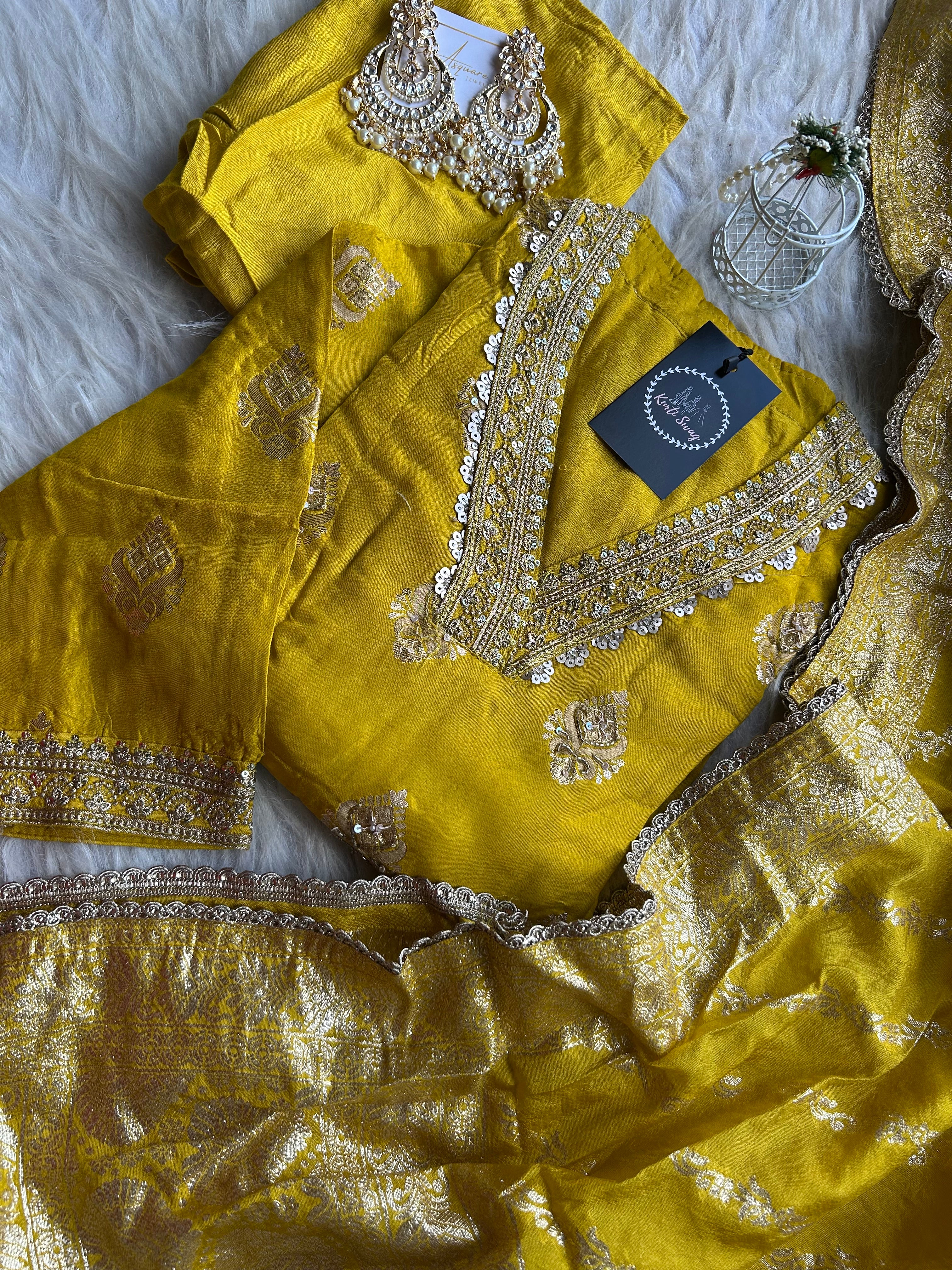 “MALLIKA” Premium Silk Festive Suit ✨♥️ | KurtiSwag
