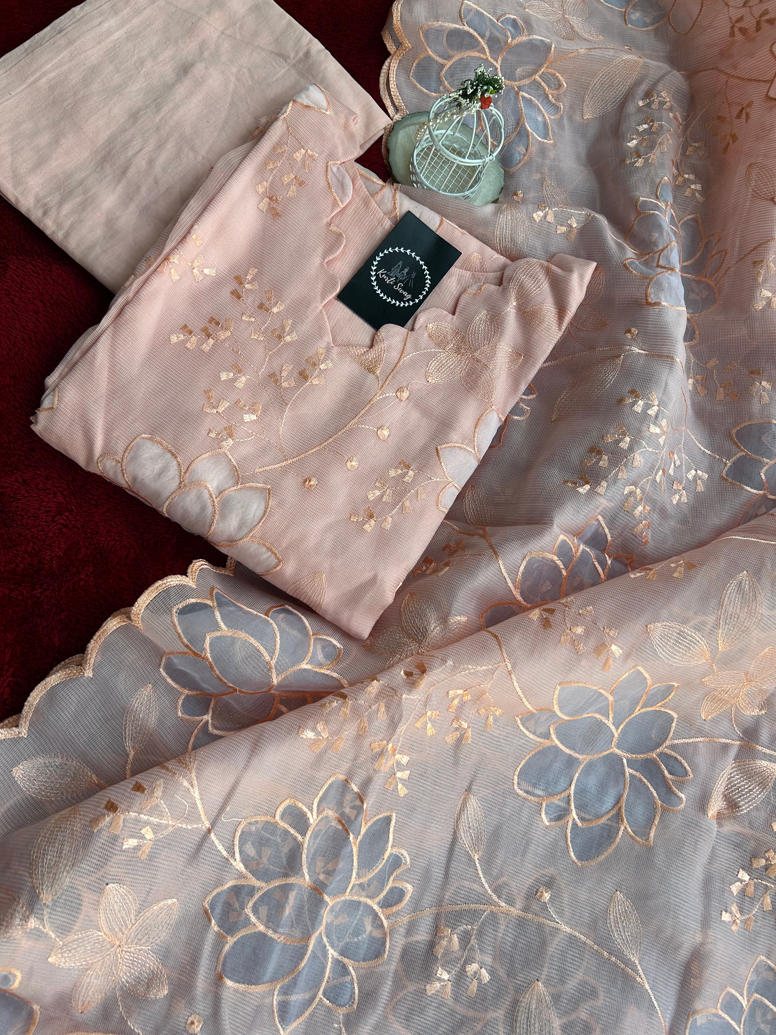 “KOTA PASTEL GARDEN” Premium Kota Kurta Suit Set✨💕 | KurtiSwag