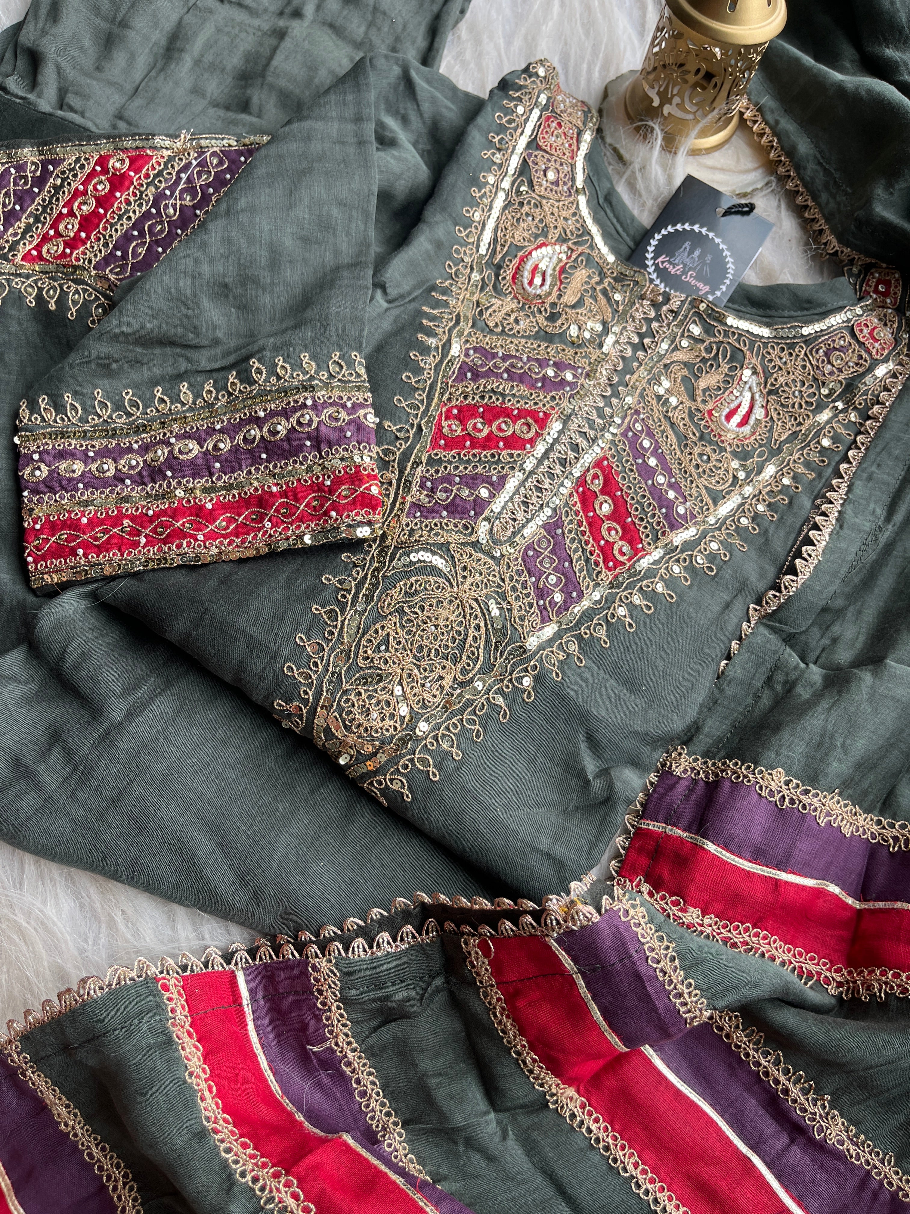 “SULEKHA” Premium Mul Chanderi Festive Wear Suit Set ✨💕 | KurtiSwag