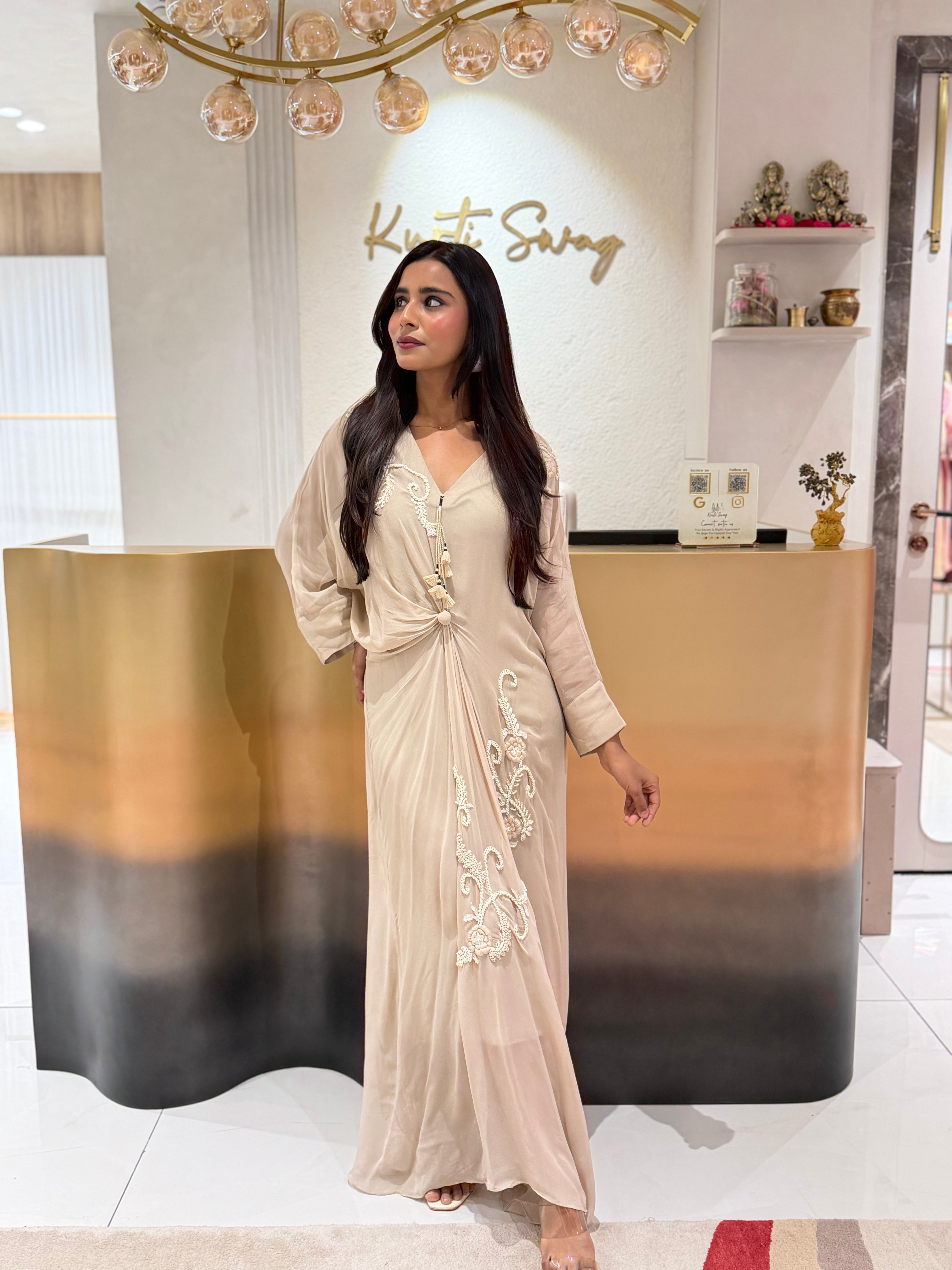 “ISABELLE” Smart Indowestern Fit ✨ | KurtiSwag
