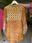 “CRAPE SHIRTS “ Ajrakh  prints | KurtiSwag