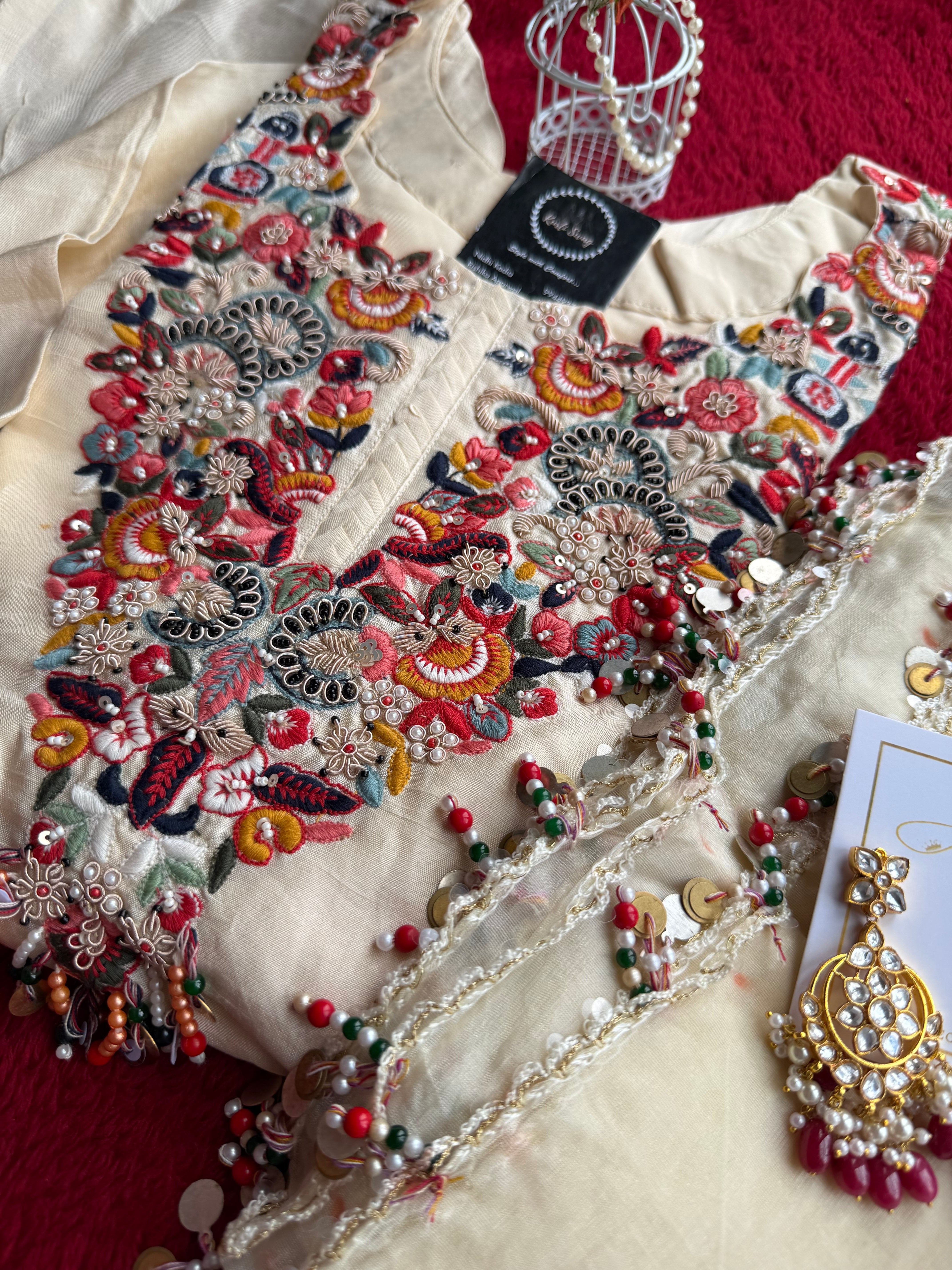 “GEET” Dola Silk Festive Suit Set ✨♥️ | KurtiSwag