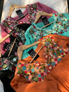 “COLOR SPLASH” Summer Mul Cotton Embroidered Tunics ✨💕 | KurtiSwag