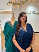 “AKSHITA” Indowestern Cowl Dress 👗 | KurtiSwag