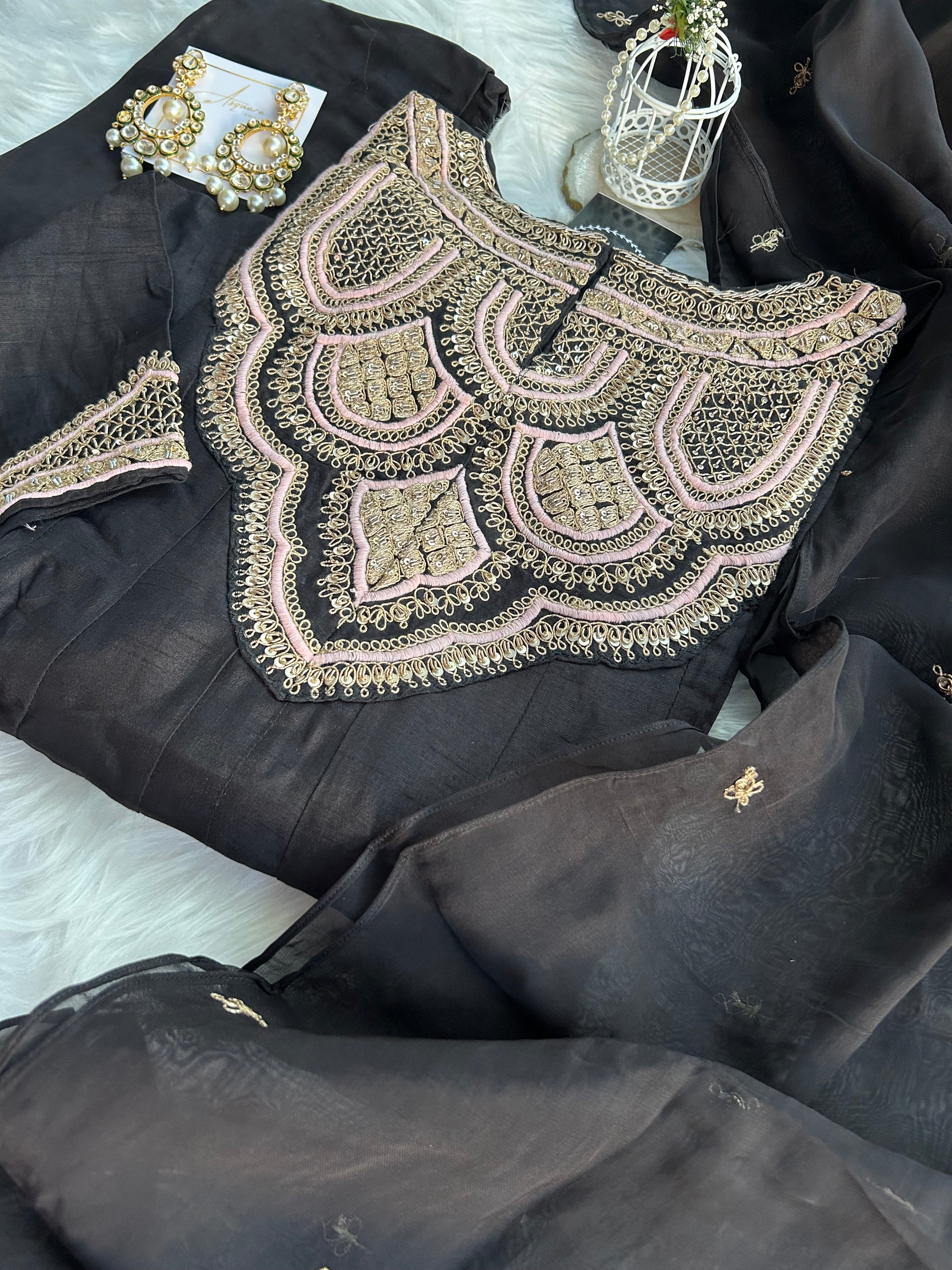 “ZARINA ROYAL” Premium Anarkali Suit Set ✨ | KurtiSwag