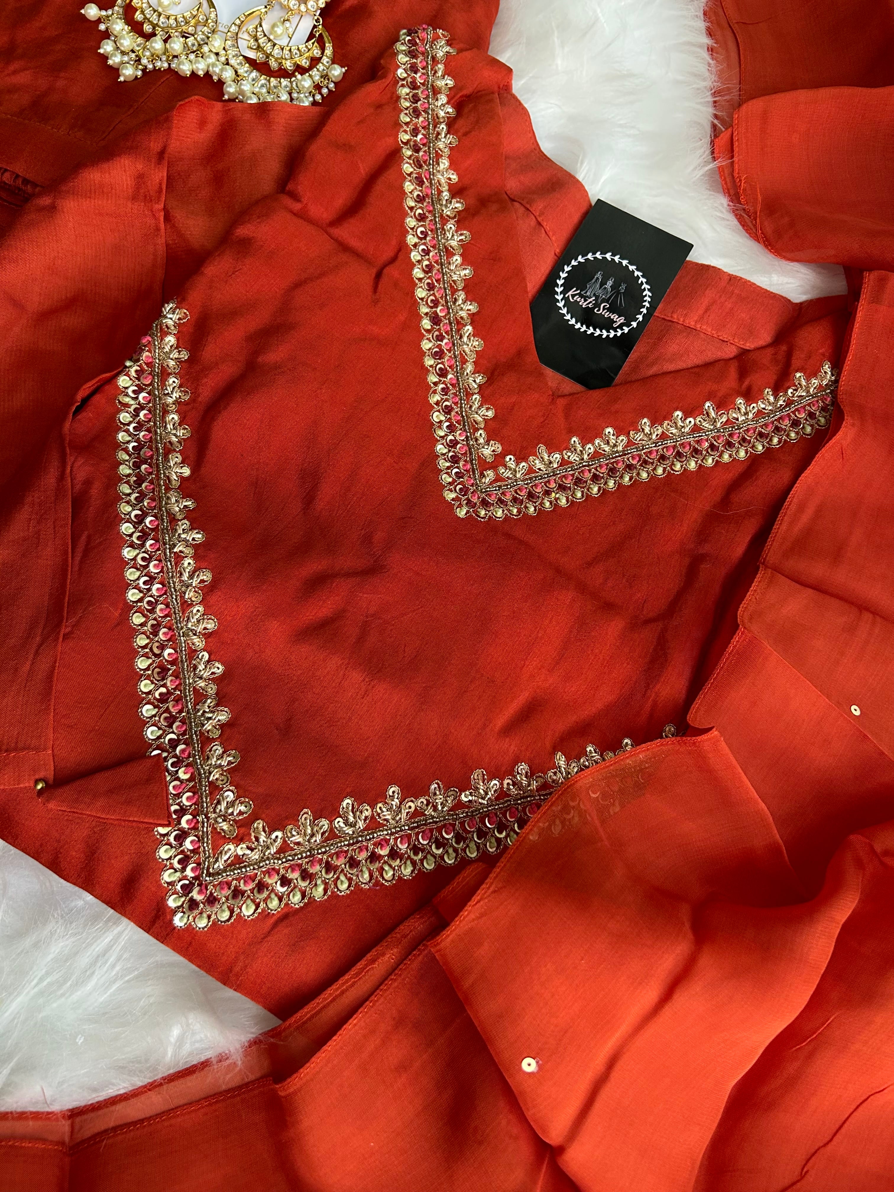 “RANGEELA” Festival Full Suit Set 💕✨ | KurtiSwag