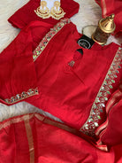 “SAHARA” Mirror Embellished Mul Chanderi Suit Set ✨♥️ | KurtiSwag