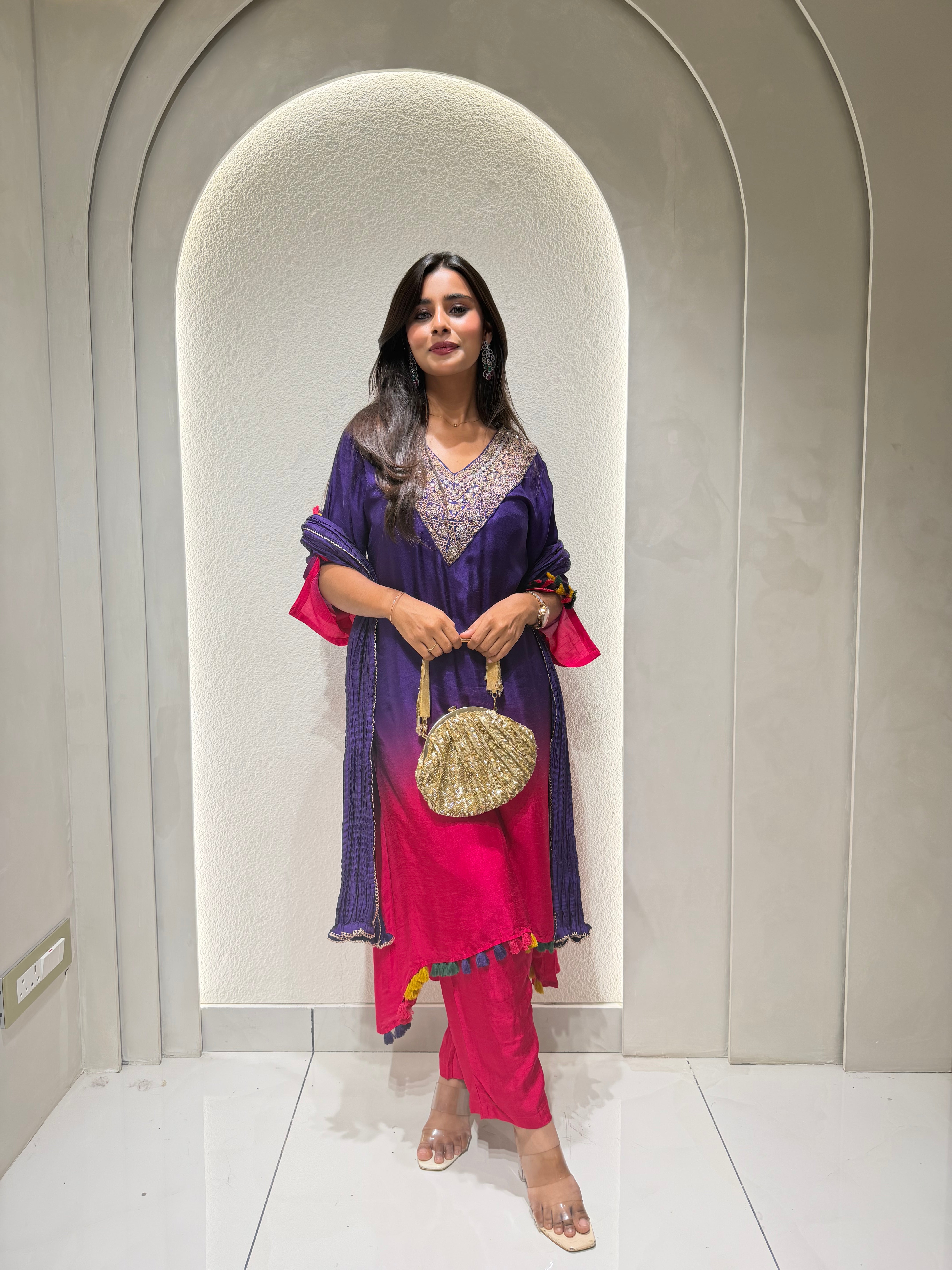 “OMBRE AURA EDIT” Indowestern Edit ✨🧿 | KurtiSwag