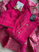 “SANGAM” Pure Chanderi Suit Set ♥️✨ | KurtiSwag