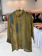 “AJRAKH” Premium Crape Shirts ✨ | KurtiSwag