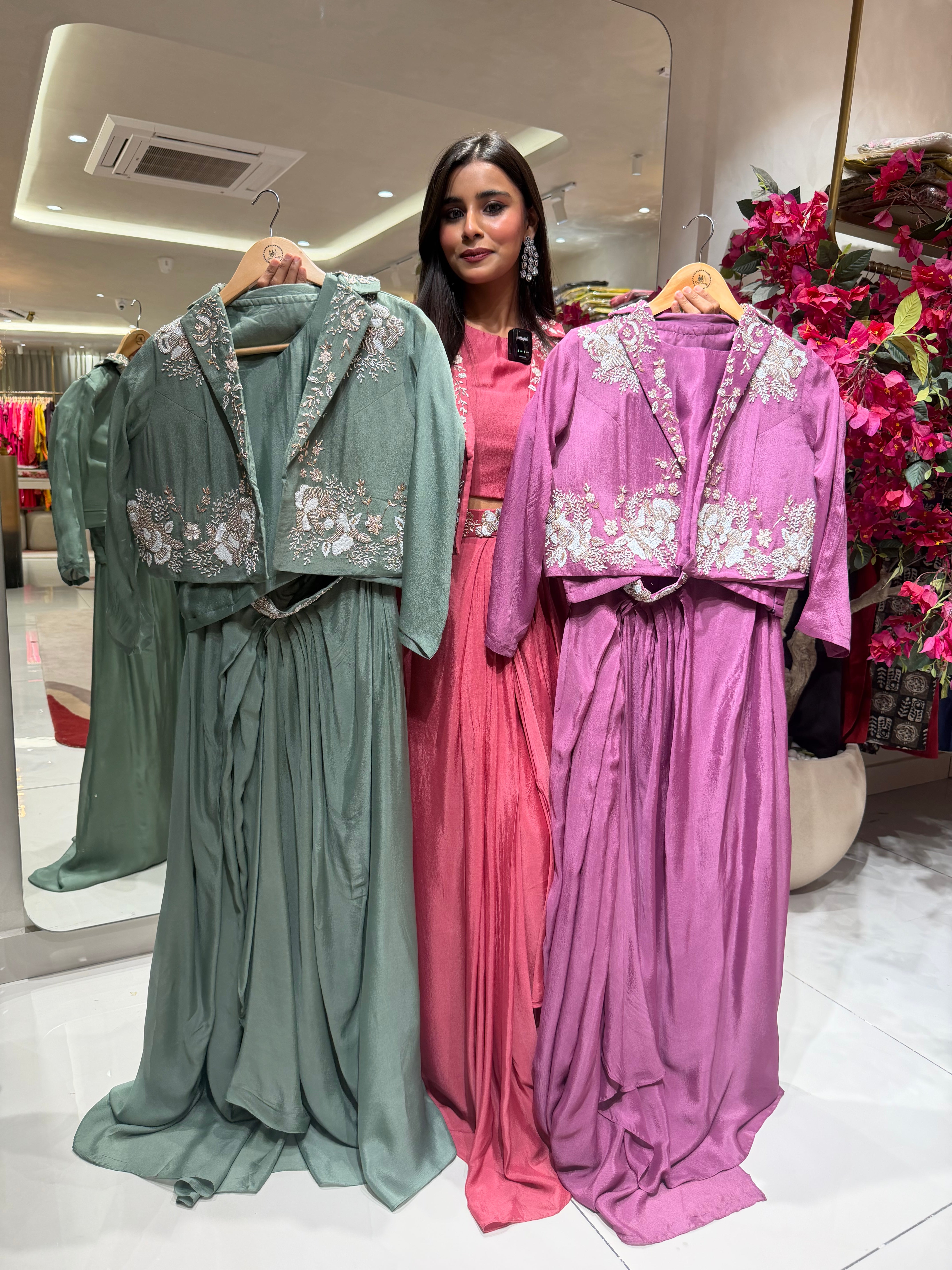 “JACKET ZARI” Indowestern Fit✨💕 | KurtiSwag