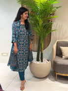 “OFFICE WEAR” Printed Muslin Suit Sets - PART 2 | KurtiSwag