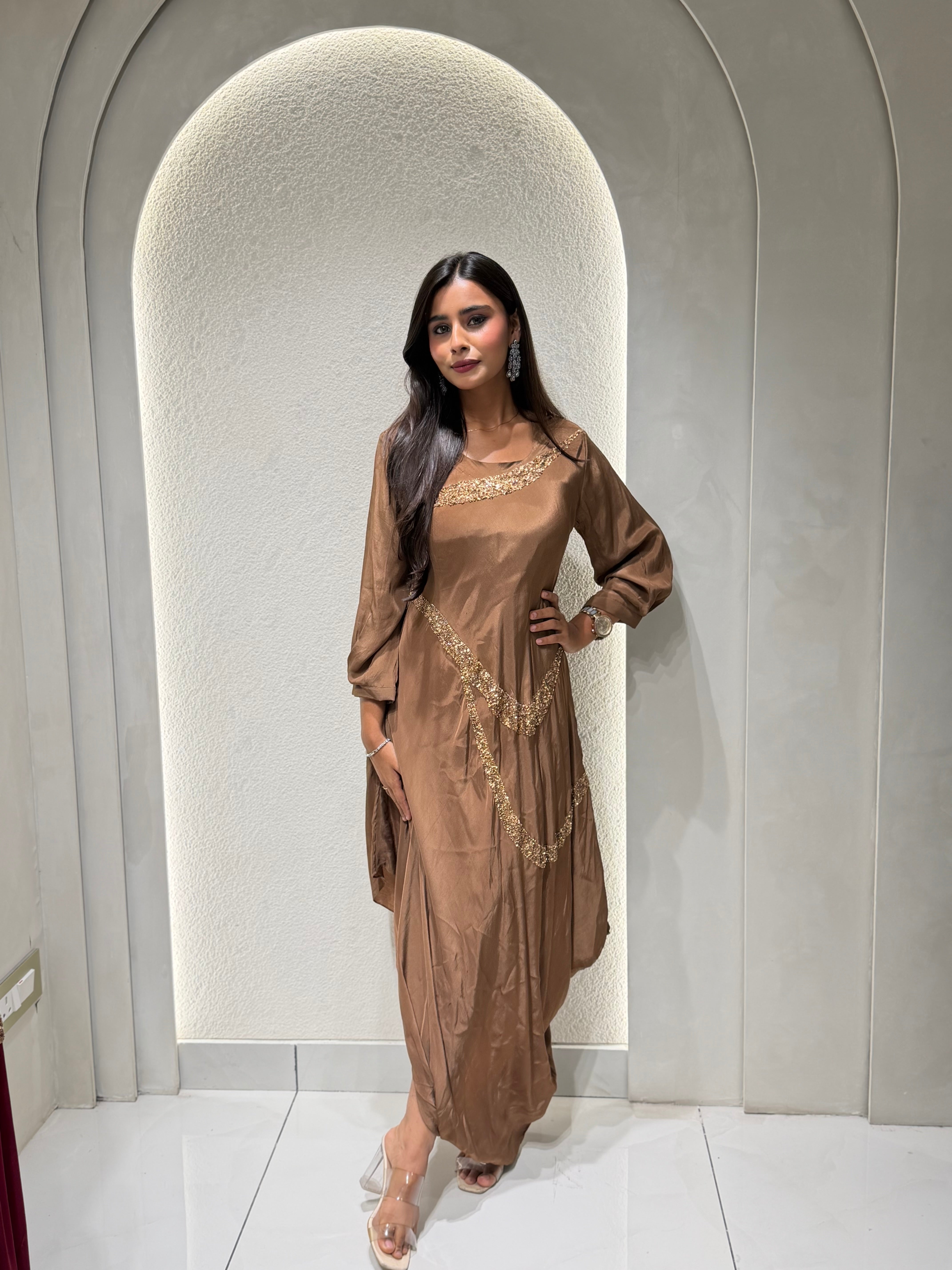 “AURA” Indowestern Party Dress ✨💕 | KurtiSwag