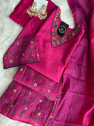 “KOMAL” Mul Chanderi Kurta Set | KurtiSwag