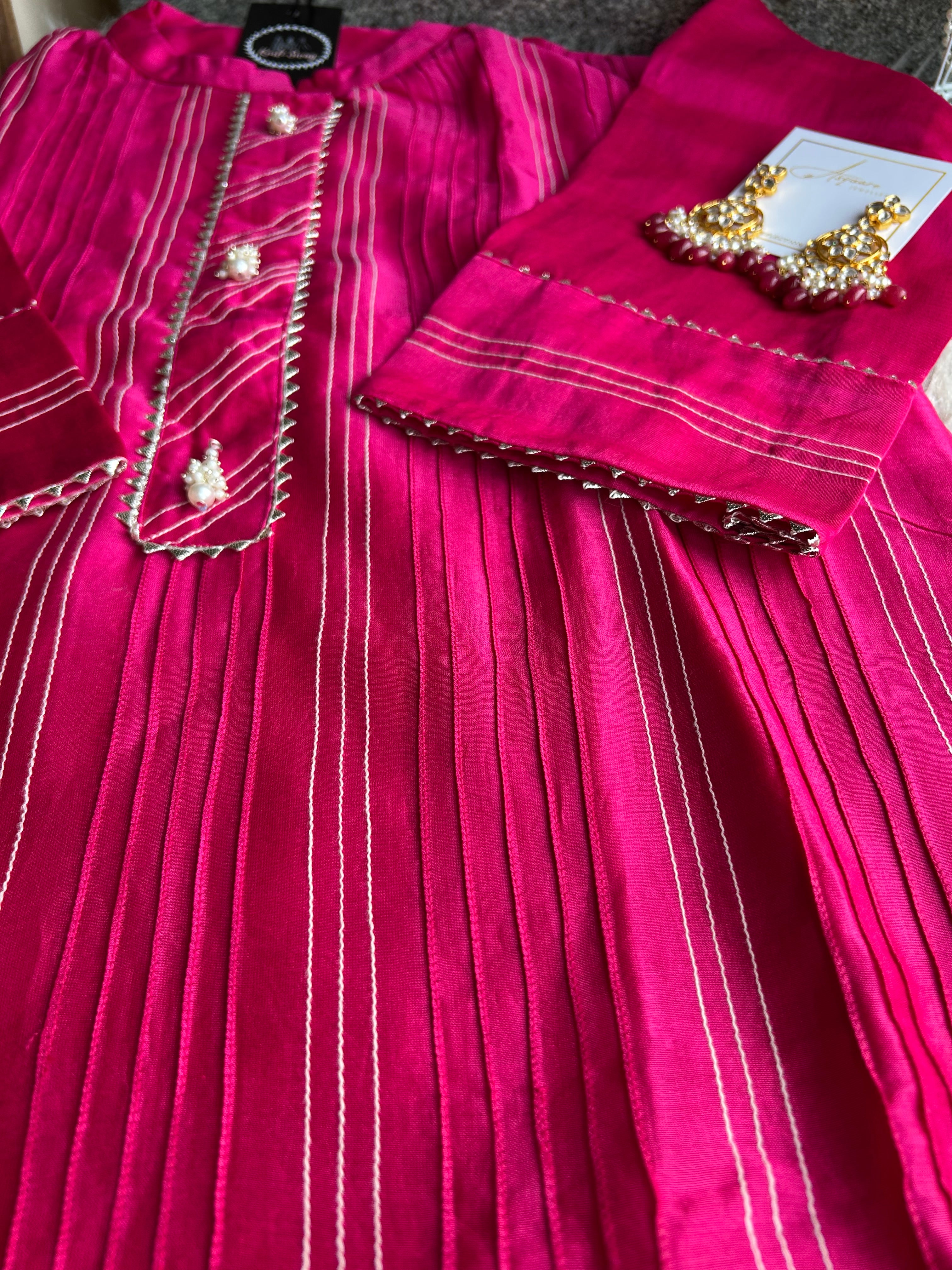 “SANGAM” Pure Chanderi Suit Set ♥️✨ | KurtiSwag