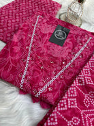 “BANDHEJ EDIT” Premium Cotton Suit Set 💫 | KurtiSwag
