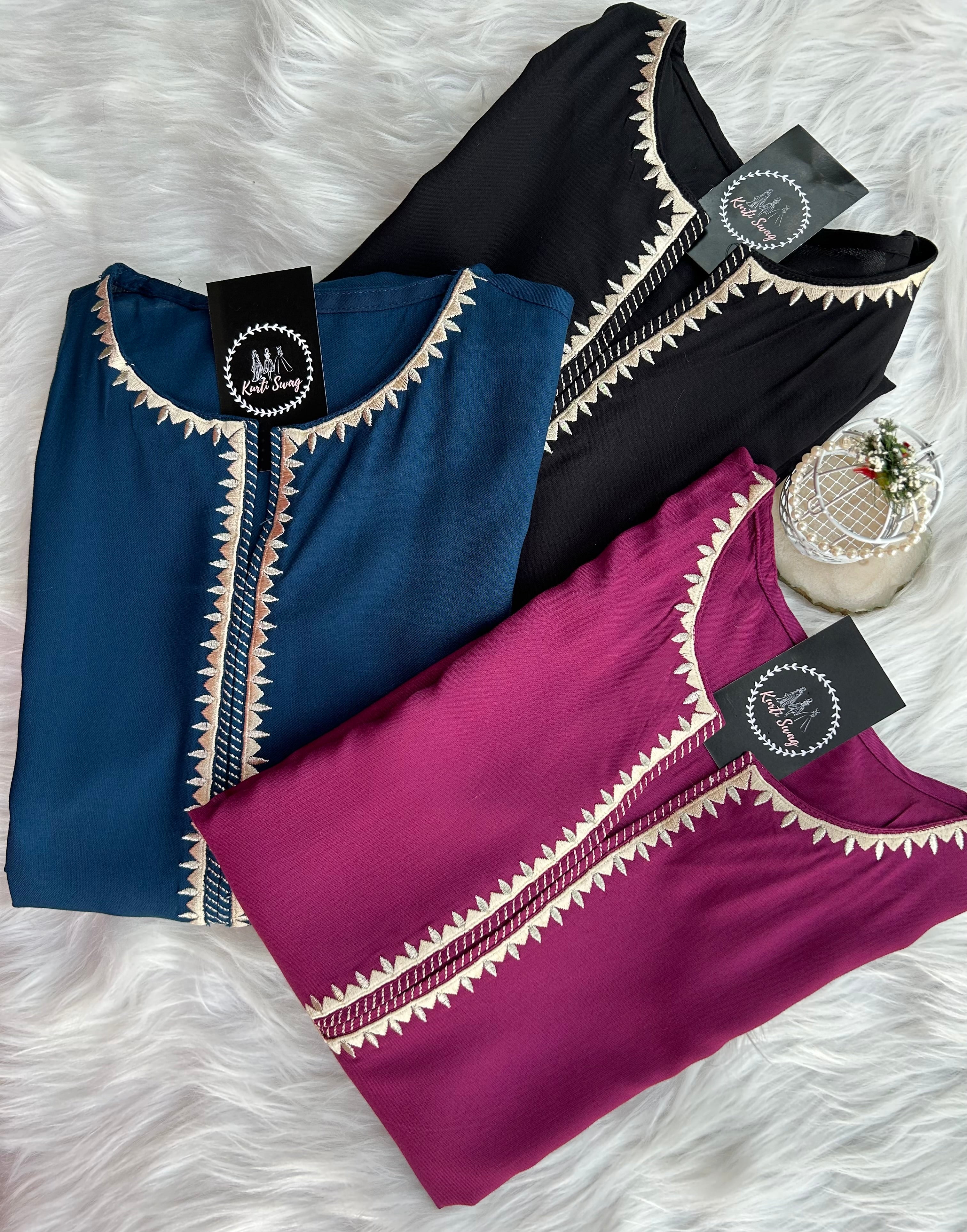 “KEJAL” Premium Semi Formal Suit Set With Kalamkari Dupatta ✨ | KurtiSwag