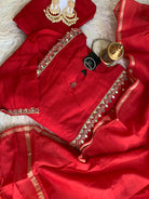 “SAHARA” Mirror Embellished Mul Chanderi Suit Set ✨♥️ | KurtiSwag