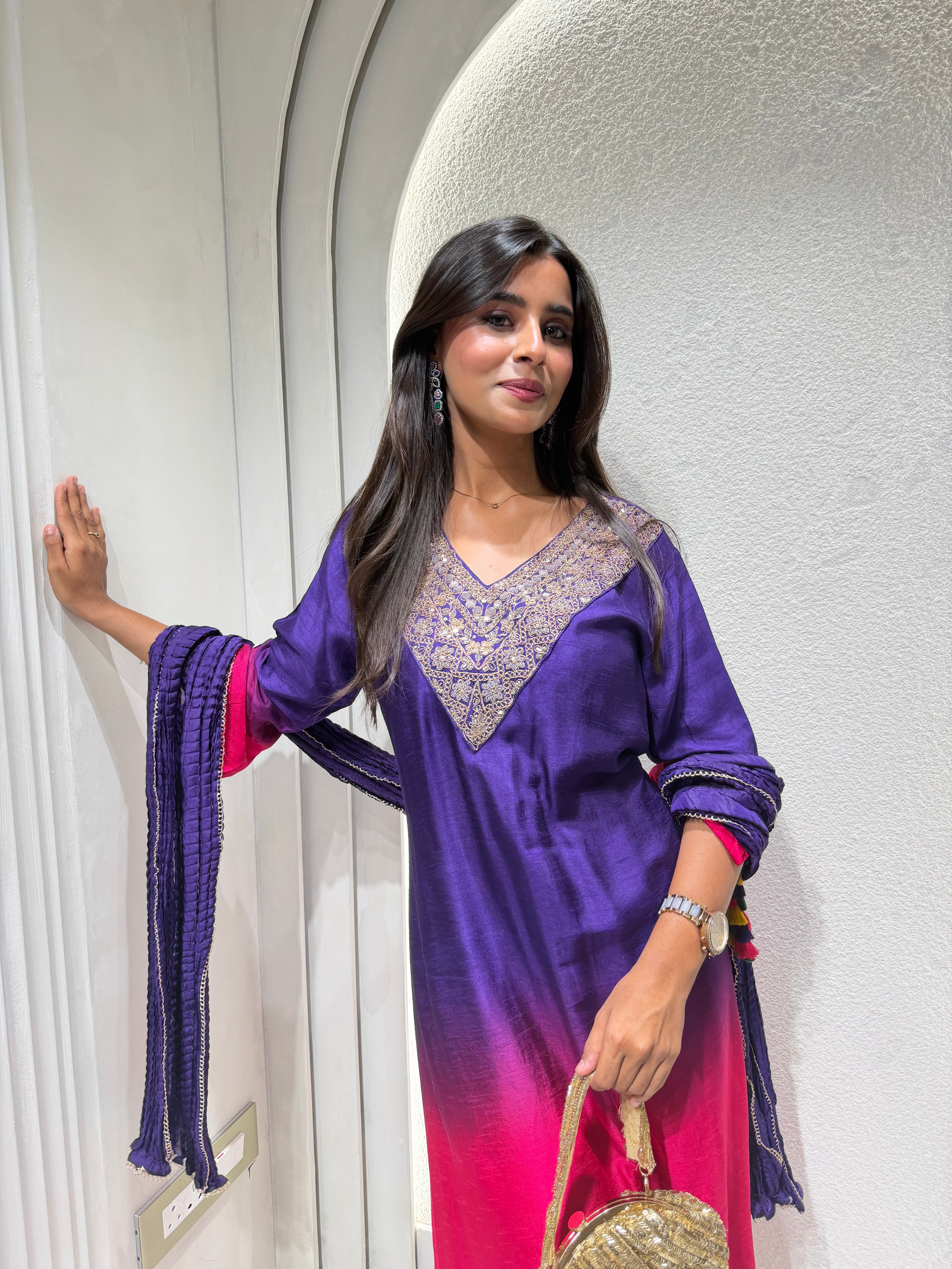 “OMBRE AURA EDIT” Indowestern Edit ✨🧿 | KurtiSwag