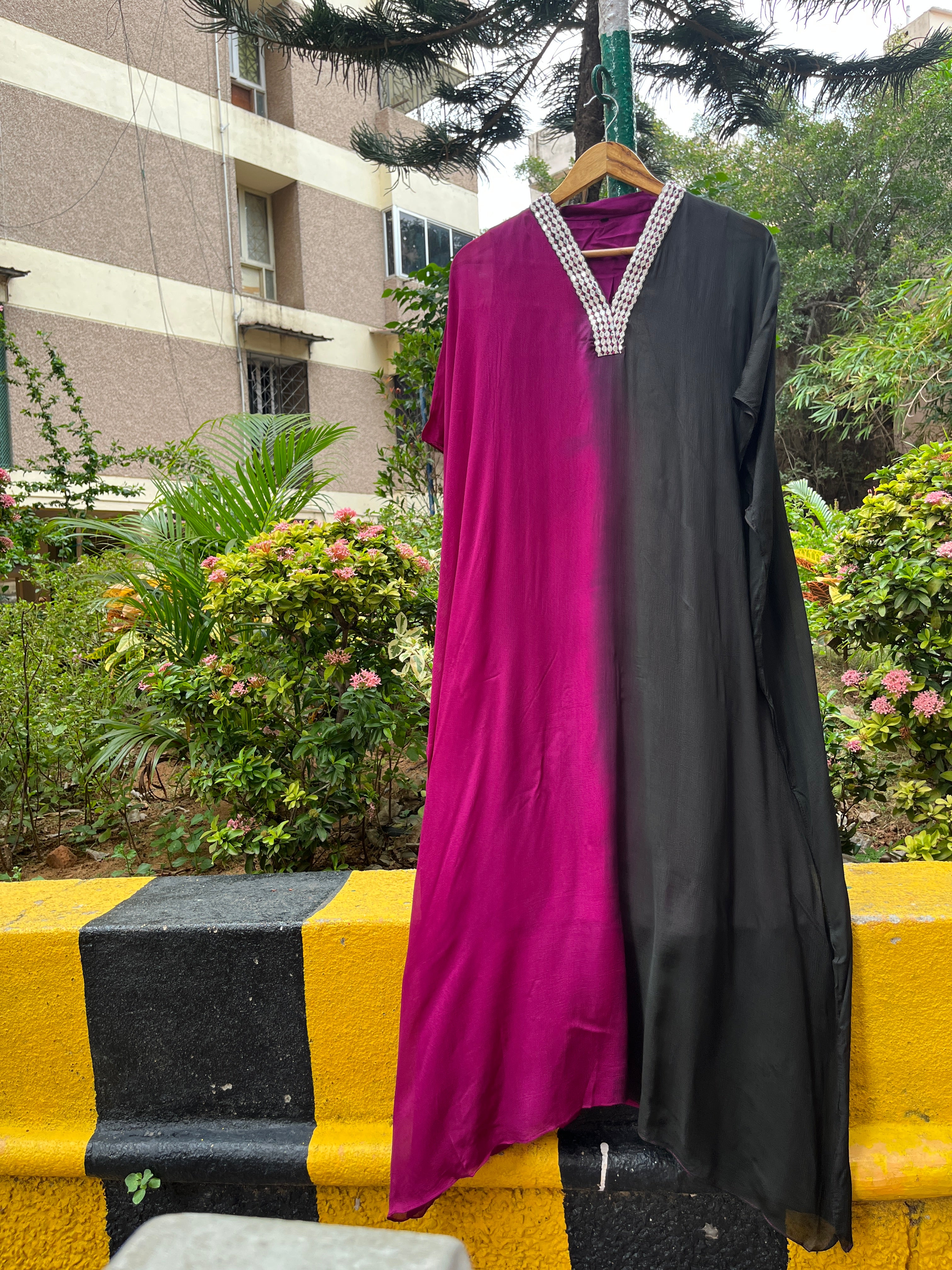 “KASHVI” Ombre Kaftan Set ✨💕 | KurtiSwag