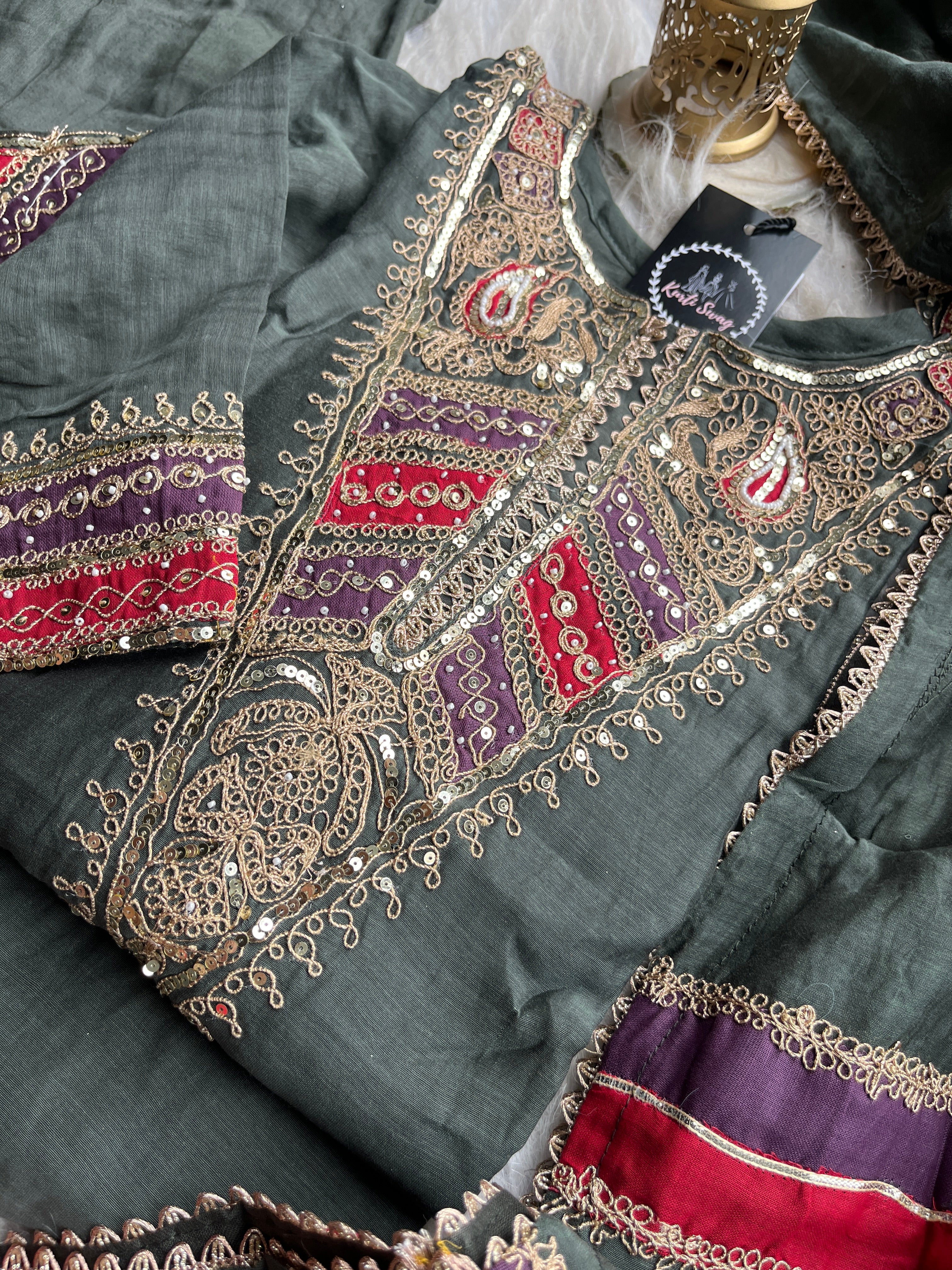 “SULEKHA” Premium Mul Chanderi Festive Wear Suit Set ✨💕 | KurtiSwag