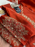 “SNEHAL” Mul Chanderi Handwork Suit Set ✨♥️ | KurtiSwag