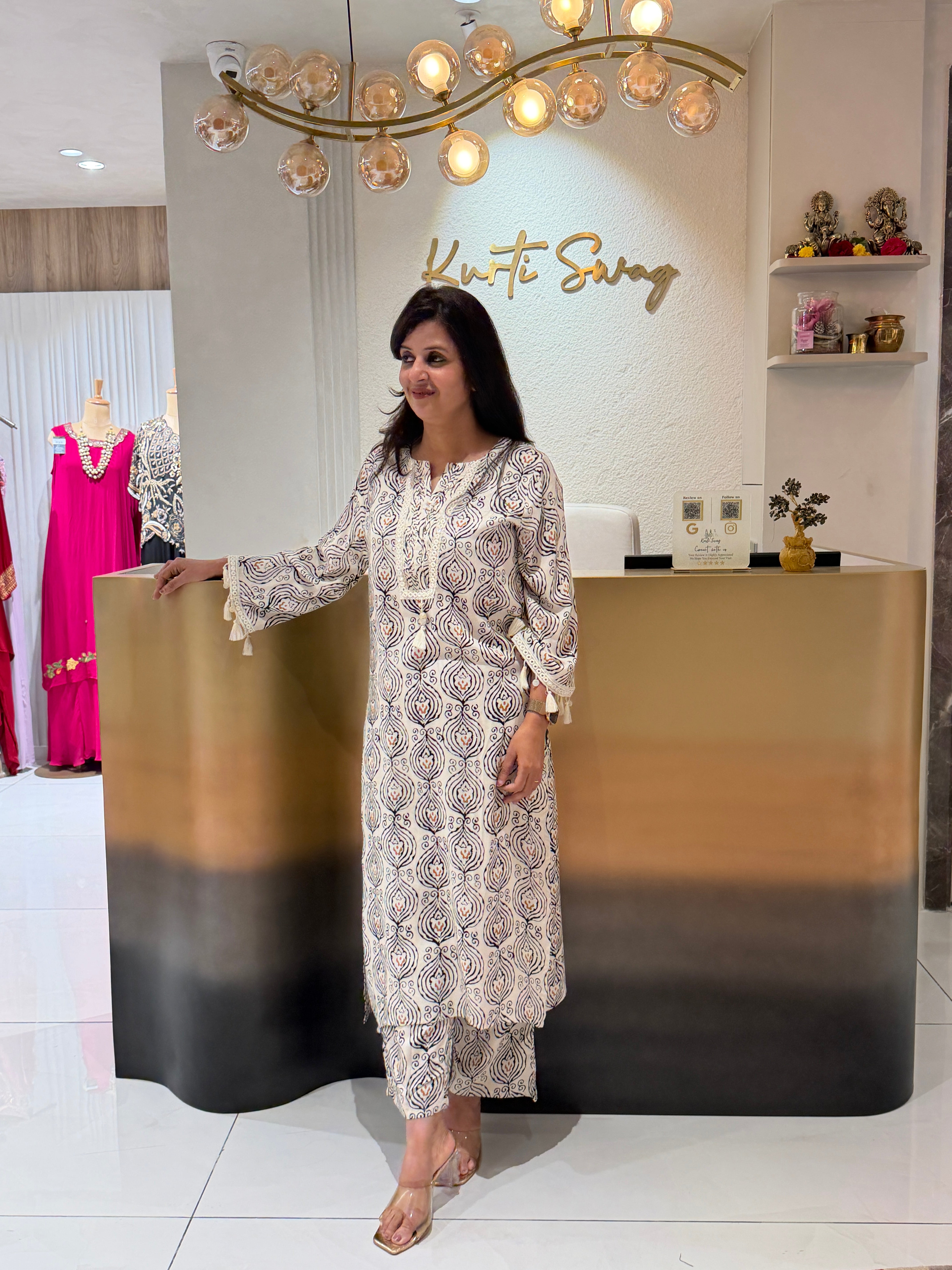 “DIANA” Premium Rayon Kurta Pant Set ✨ | KurtiSwag
