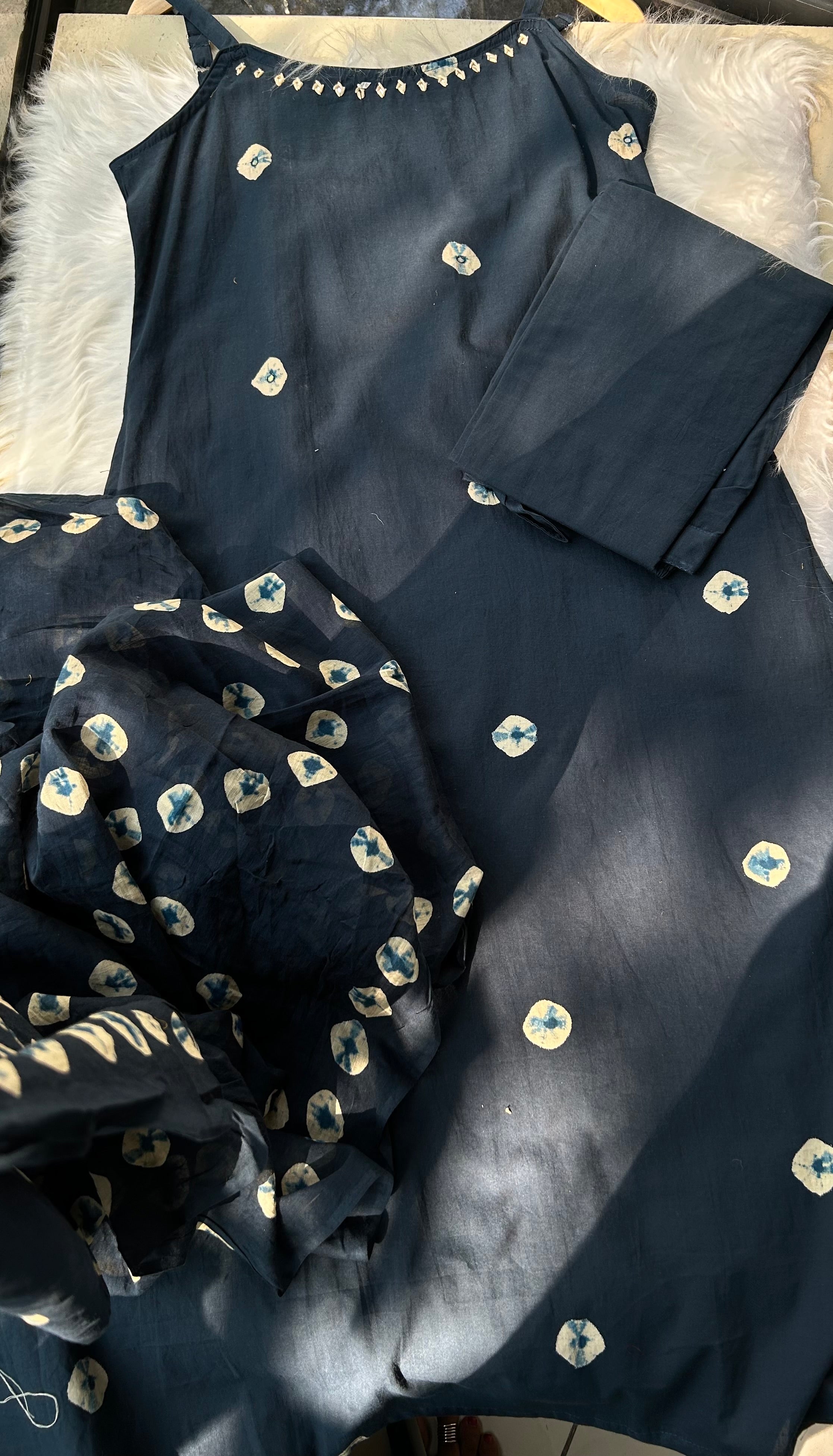 “KARISMA” Pure Cotton Spaghetti Suit Set With Dupatta✨💕 | KurtiSwag