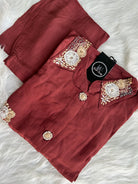 “KRIDHA” Festive crape  Coord Set ✨♥️ | KurtiSwag