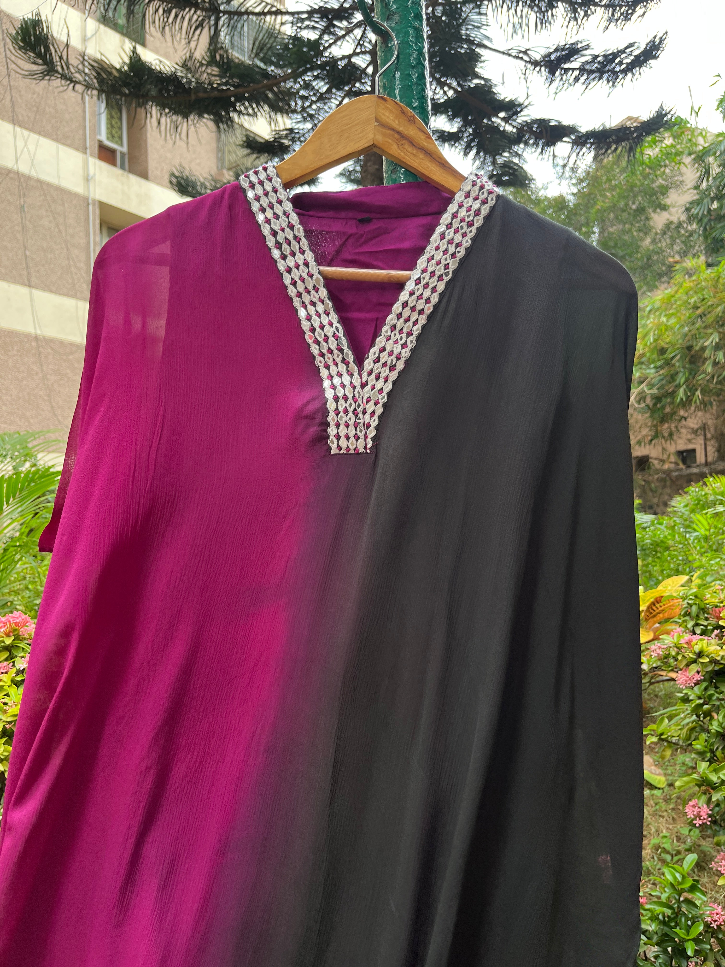 “KASHVI” Ombre Kaftan Set ✨💕 | KurtiSwag